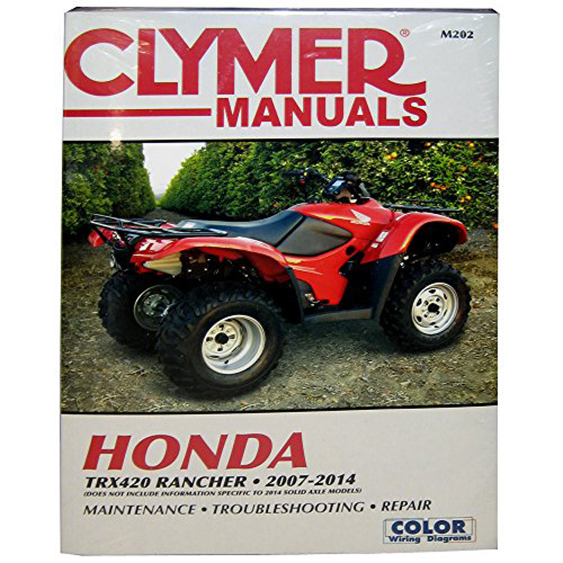 CLYMER Manual for Honda 2007-2014 - Part Number CM202