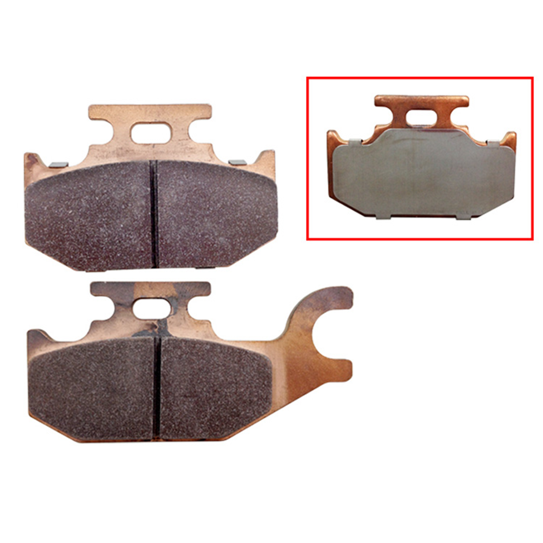 Wildboar AT-05032F Full Metal Brake Pads for Enhanced Stopping Power