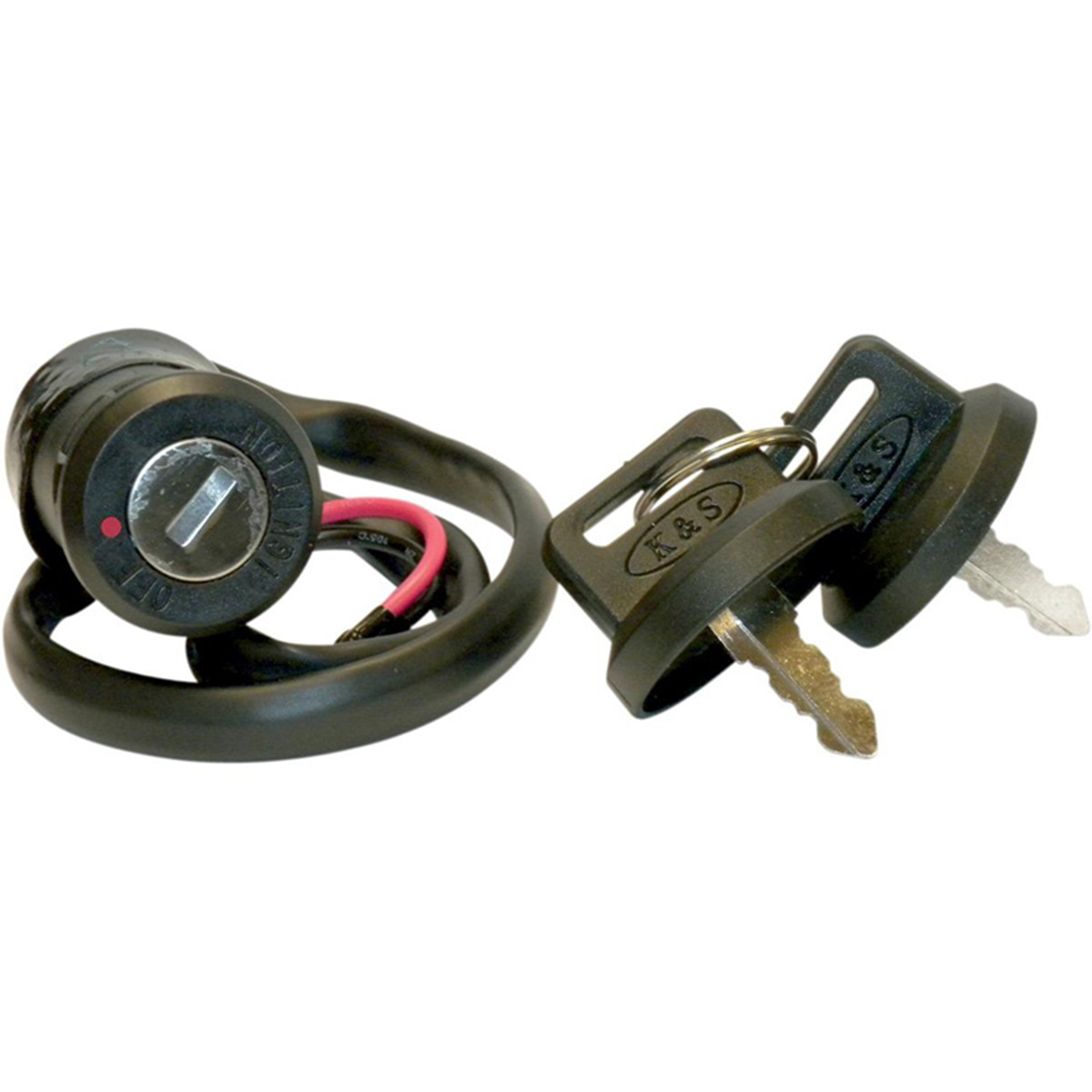 K&S Honda Style Lock Set (Part Number 12-0061) for Enhanced Security and Convenience