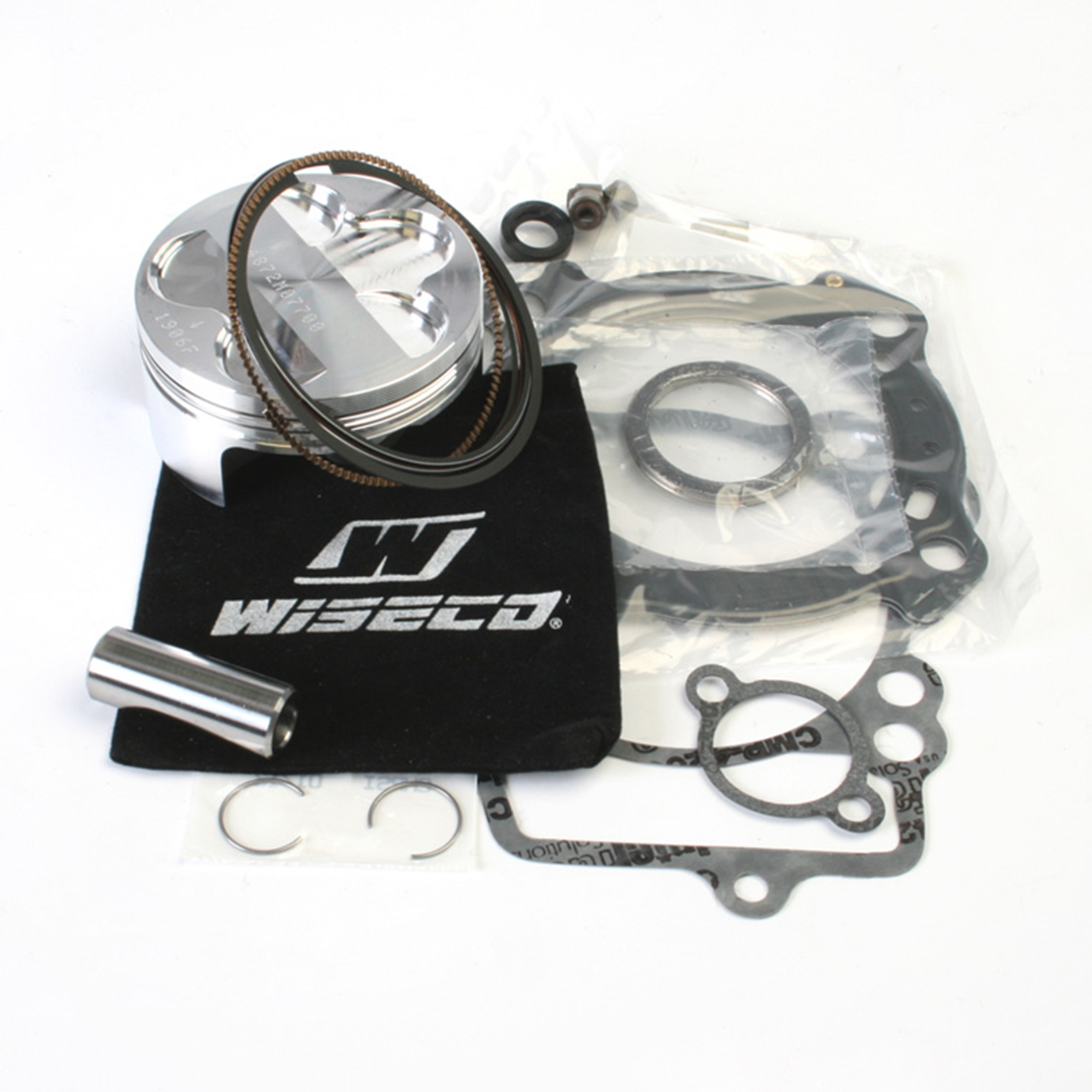 WiseCo YZ250F Piston Kit Part Number PK1241 - 77.0mm for Yamaha YZ250F (2001-2004)