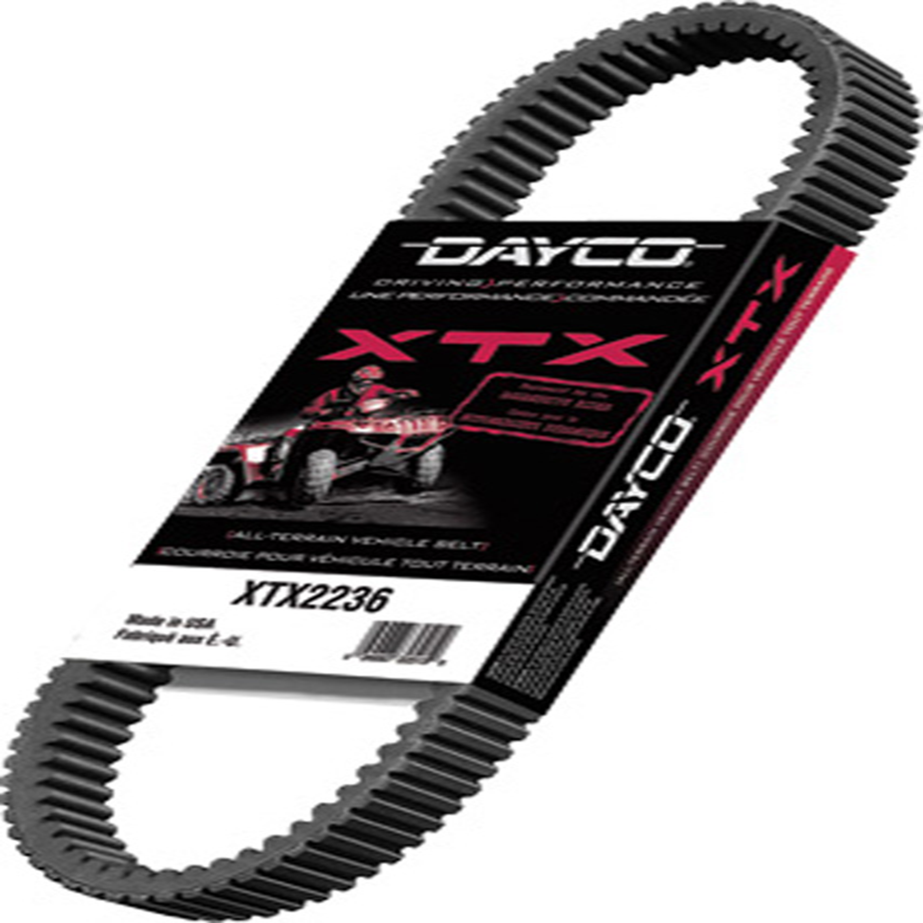 DAYCO XTX Extreme Torque Drive Belt (Part Number: XTX2251)