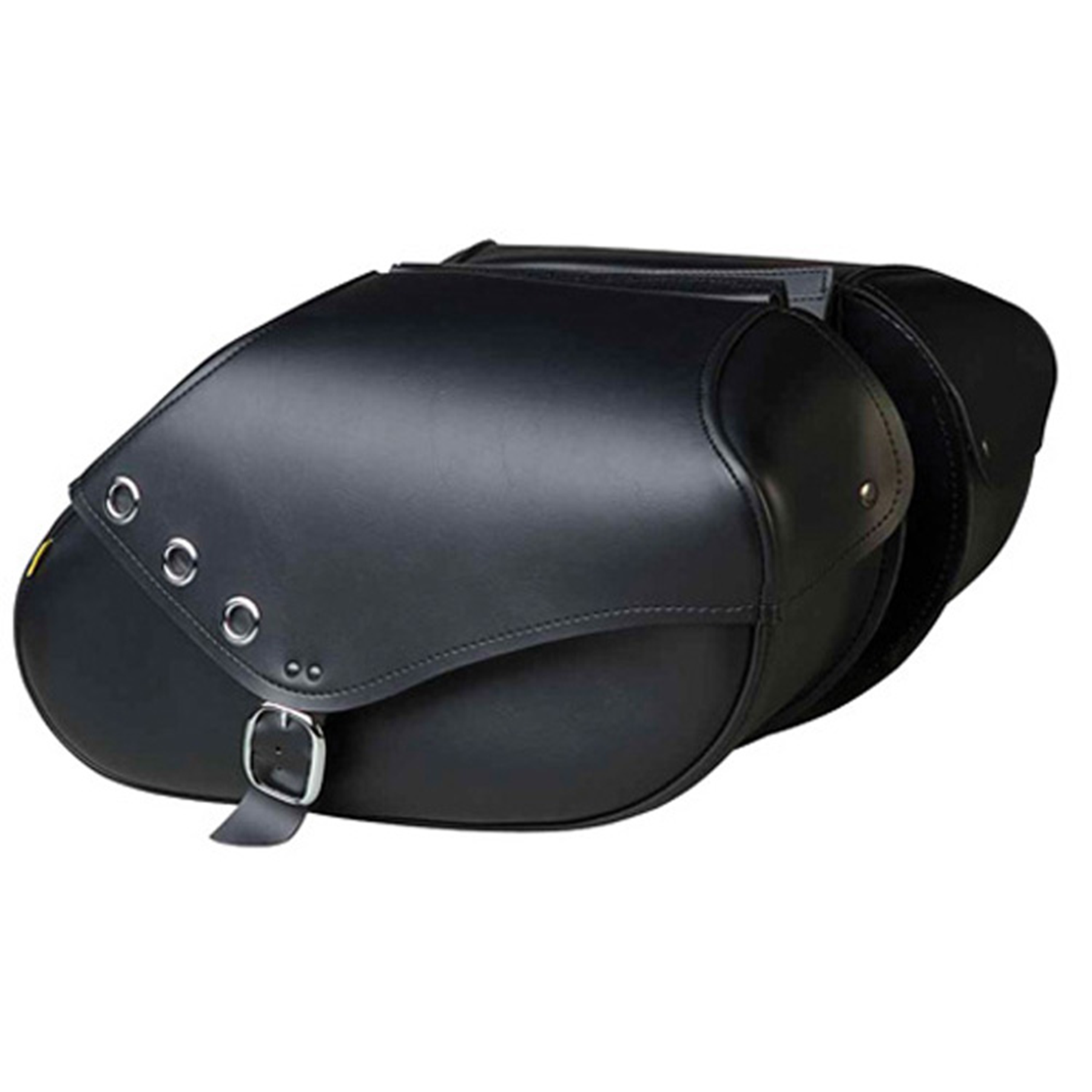 Dowco Revolution Series Large Grommet Throwover Saddlebags Set - Durable Leather Motorcycle Storage