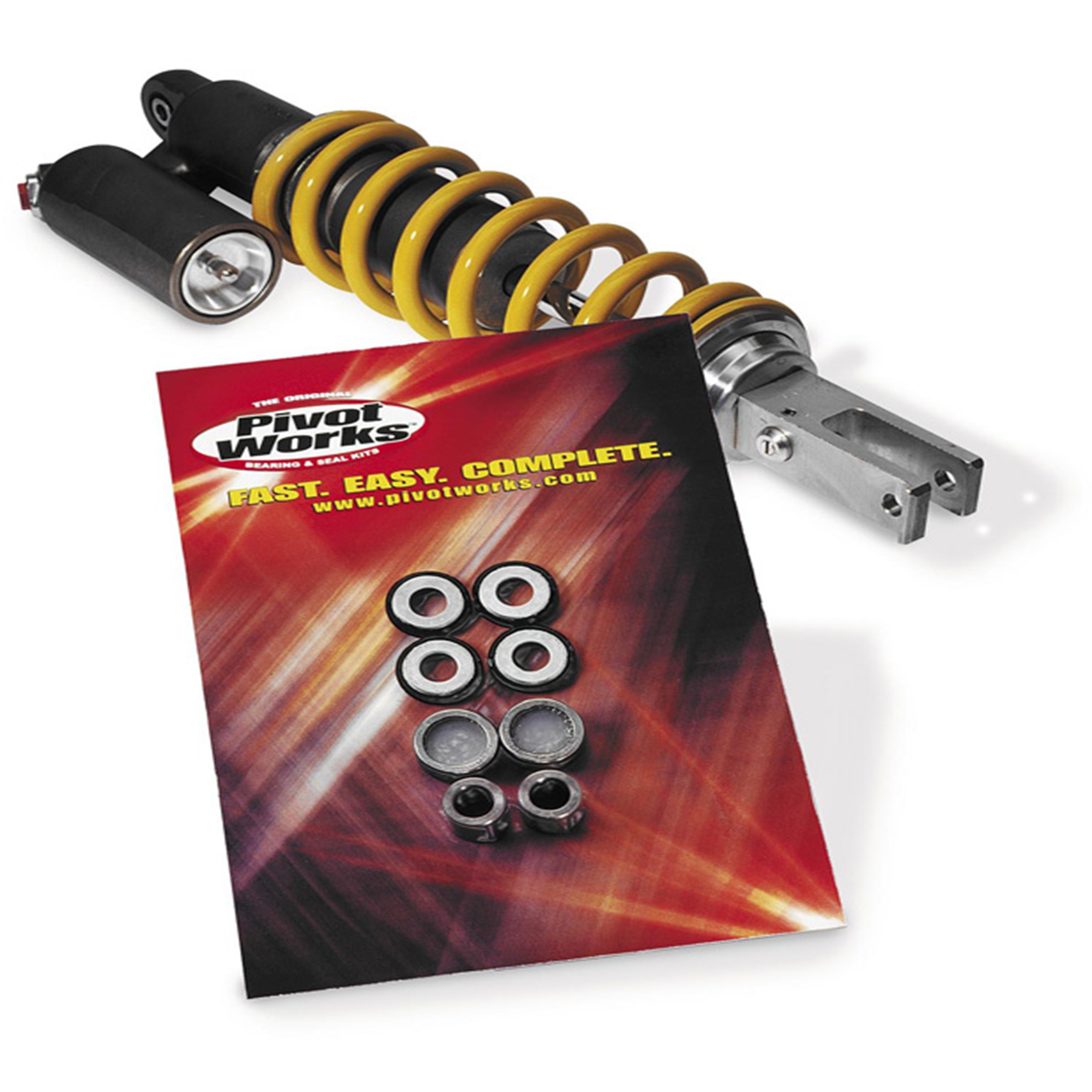 PIVOT WORKS Rear Shock Absorber Kit PWSHK-Y26-000 for Enhanced Suspension Performance