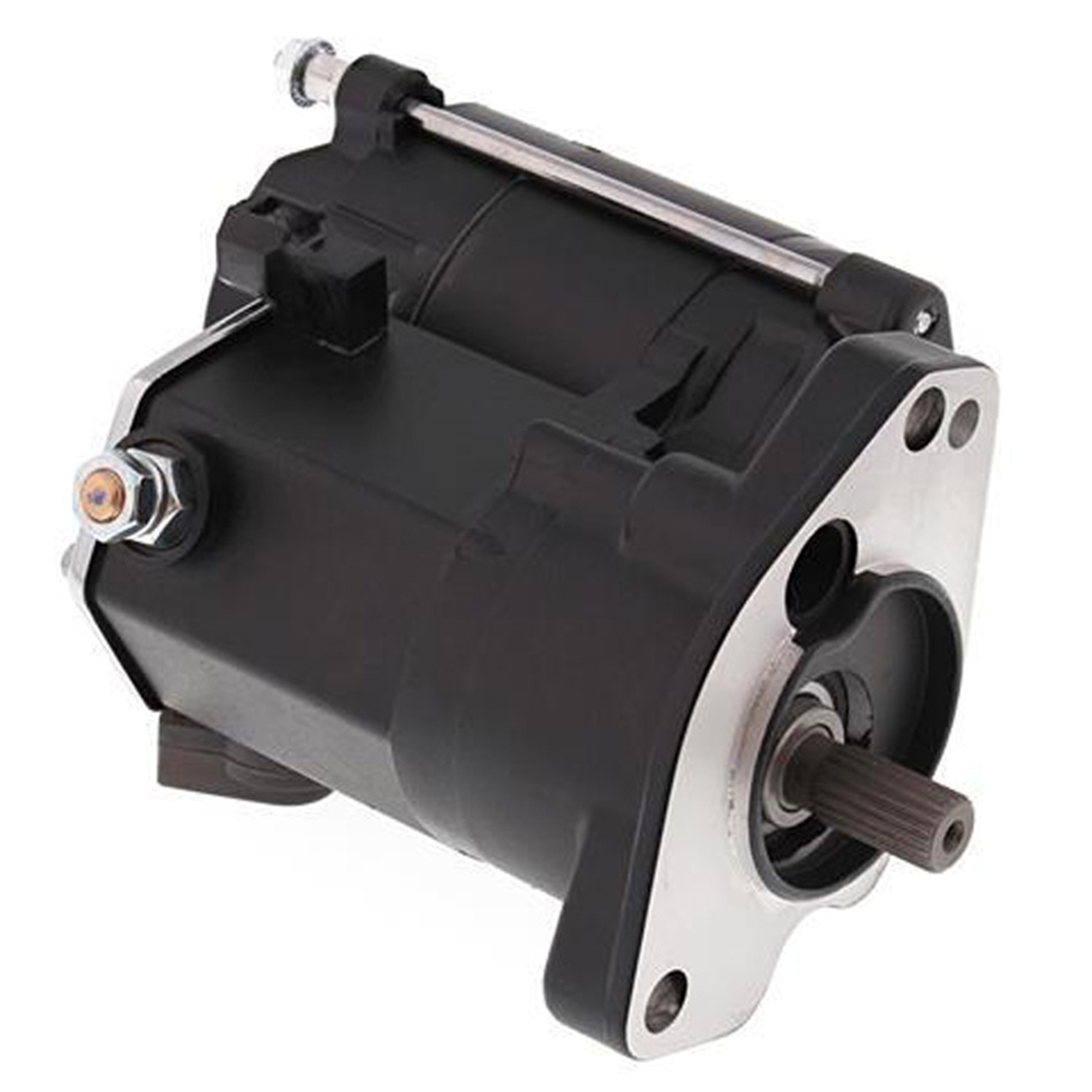All Balls Racing Big Twin Starter 80-1003 – 1.7kW Black with 10-32 Mounting