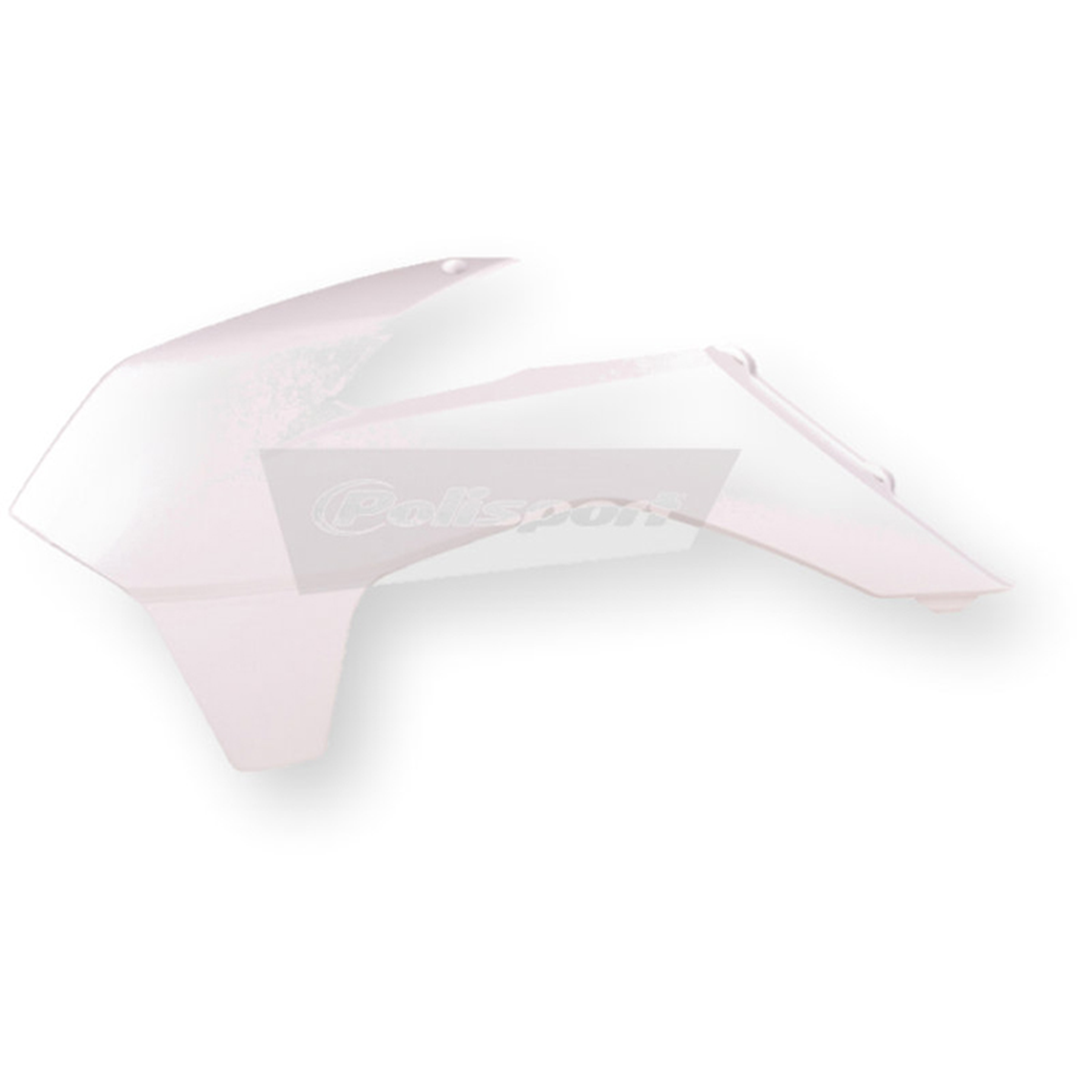 Polisport Radiator Scoops for KTM - White (Part Number 8417400002)