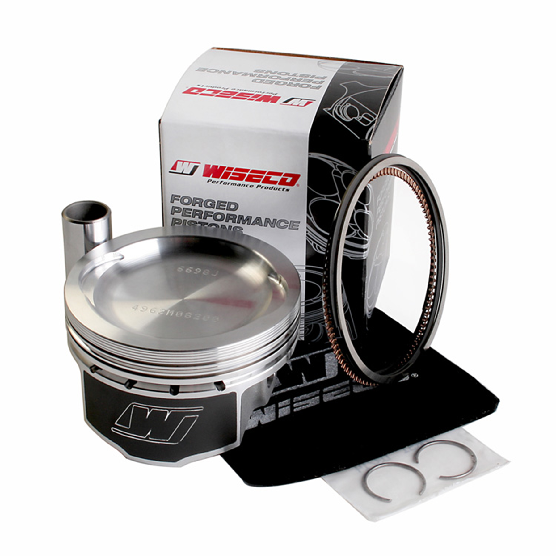 Wiseco Polished Piston 800 for RZR 07-12 and Sportsman 05-12 with 11:1 Compression Ratio