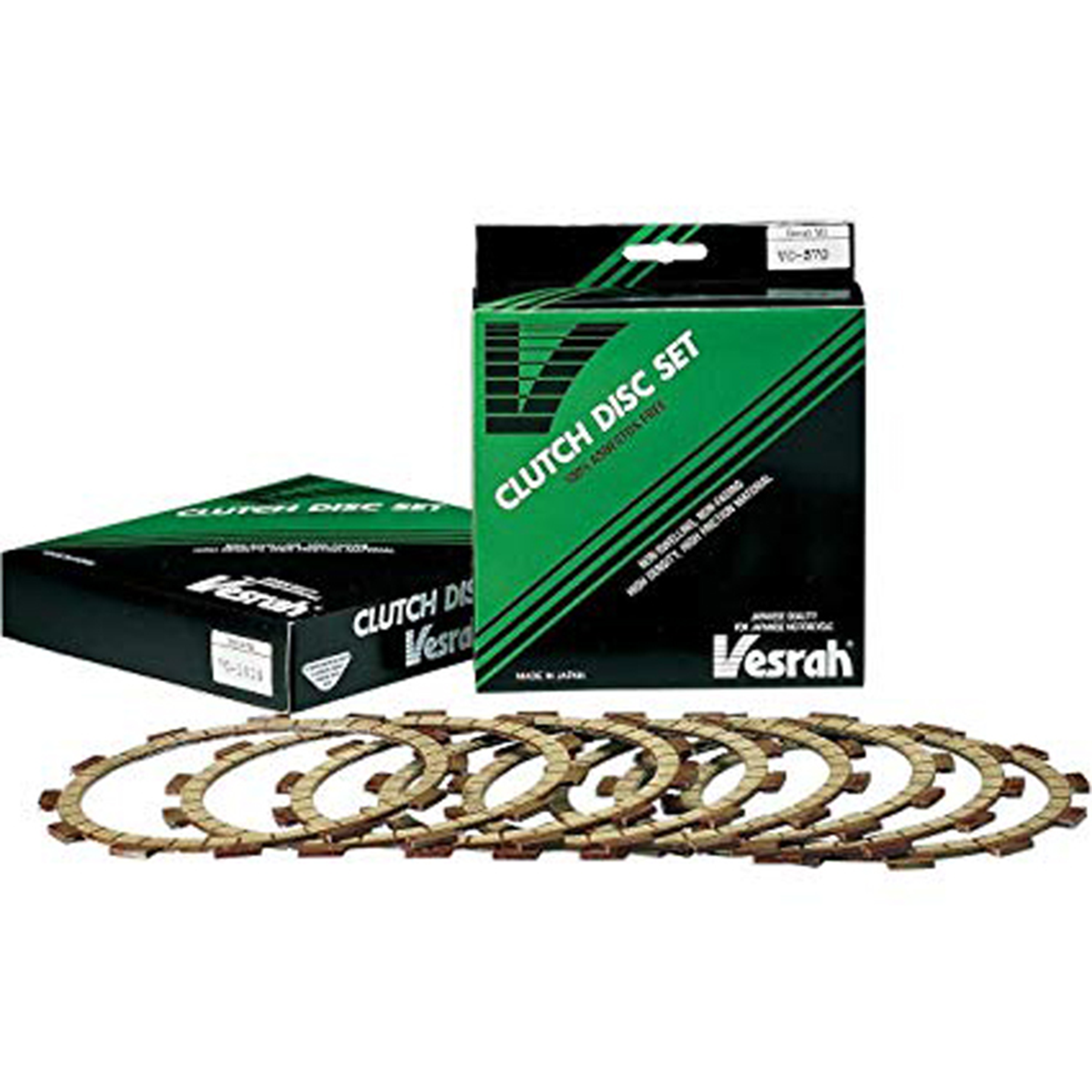 VESRAH VC-191 Friction Plates Set for Enhanced Brake Performance