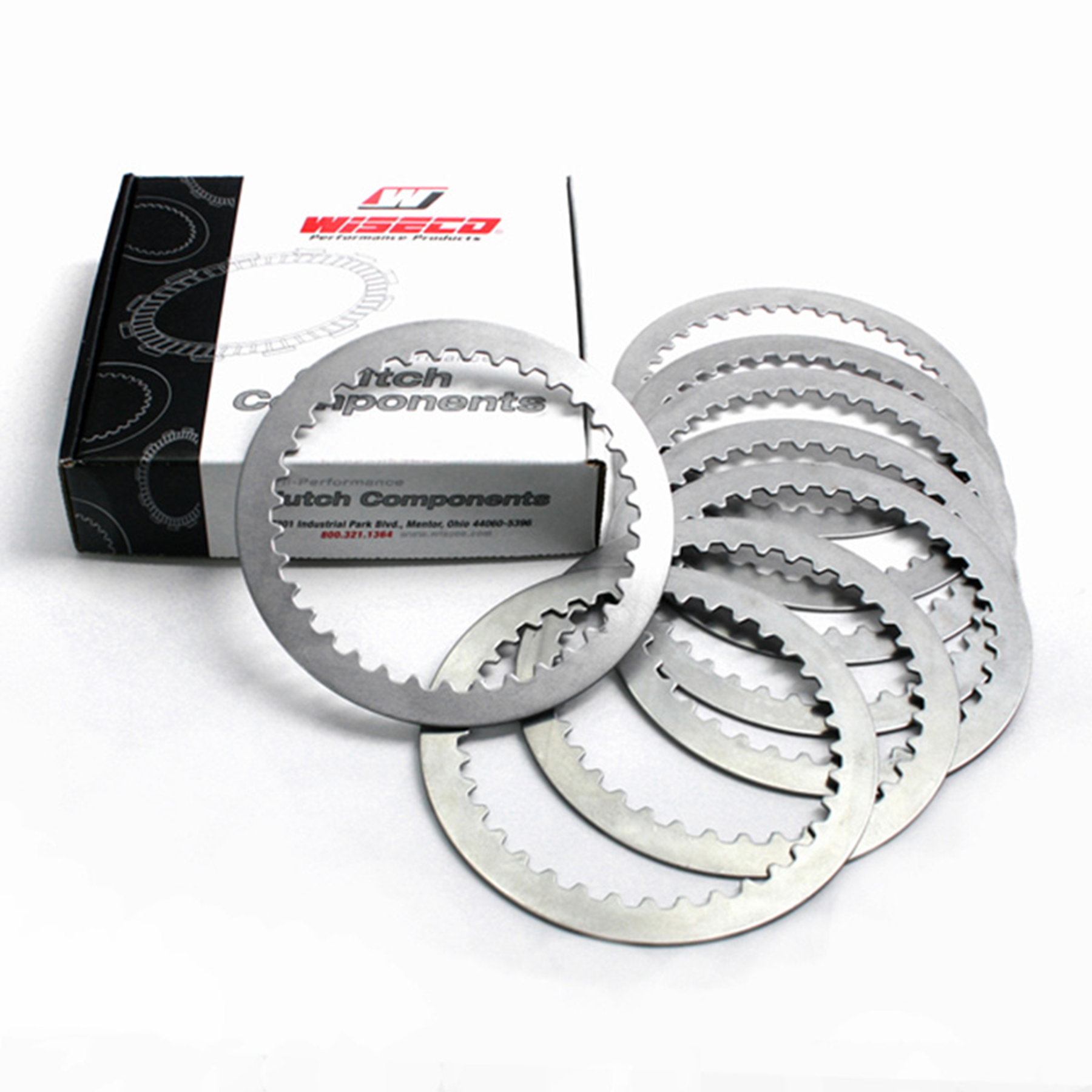 WiseCo Clutch Plate Kit with 8 Steel Plates - Part WPPS023