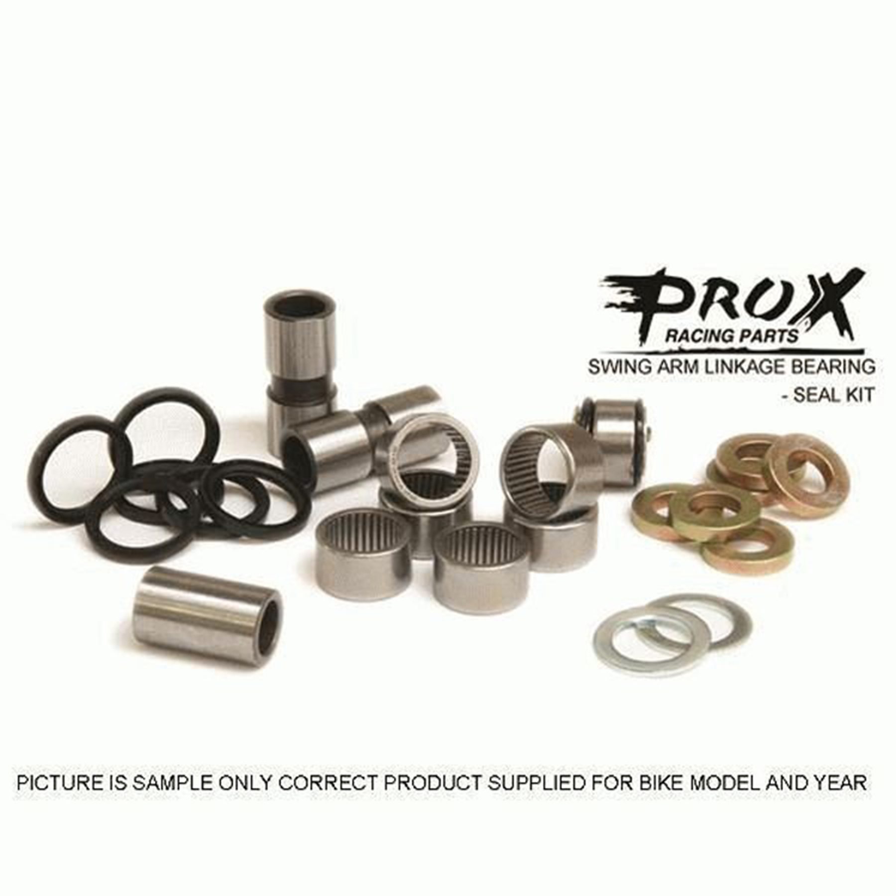 PROX Swingarm Bearing Kit for Kawasaki RM125/250 (’96-’03) and DRZ400 (2000-2007) – Part Number 26.210047