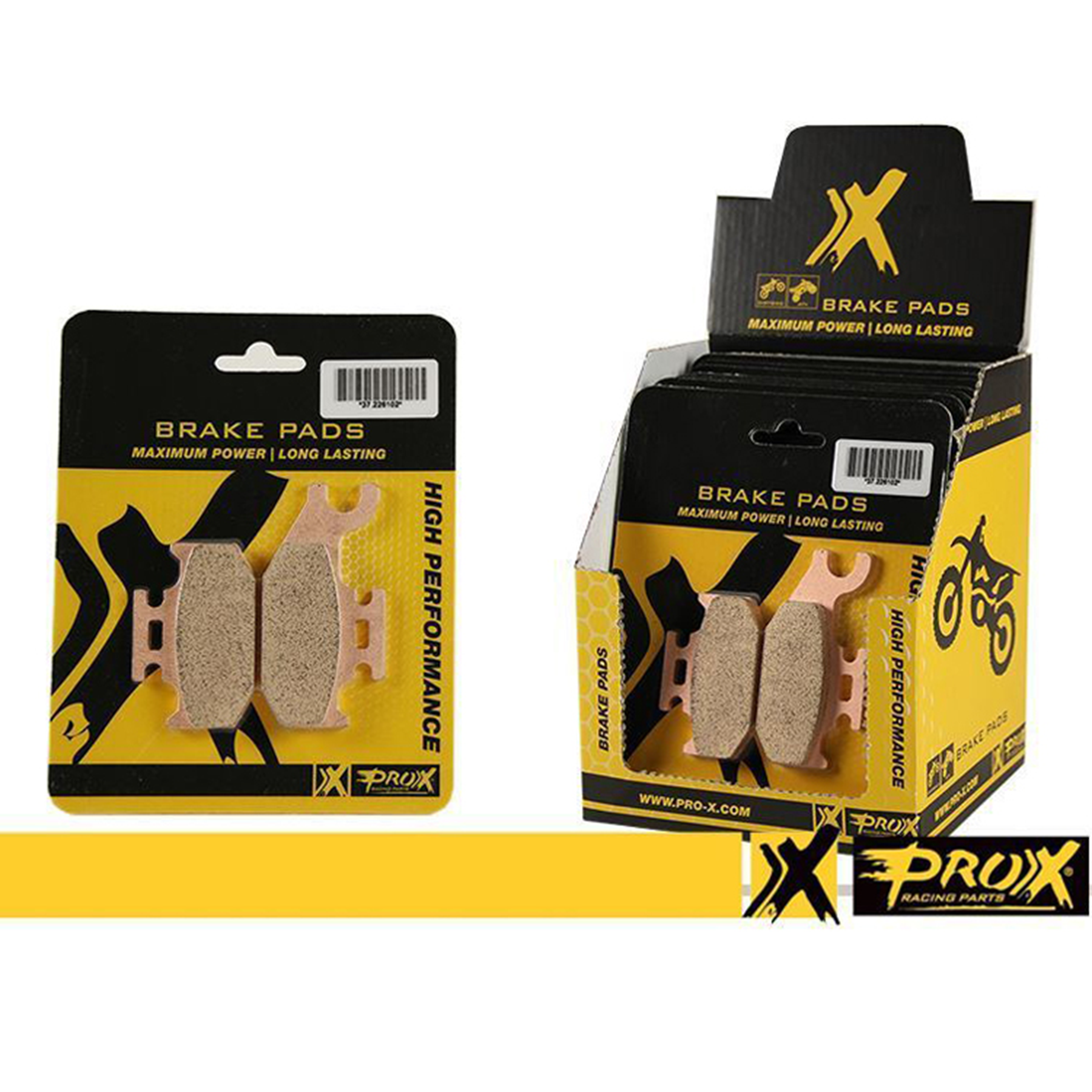 PROX Rear Brake Pad for Polaris 450/525 Outlaw (2008-2011) – Part Number 37.206402