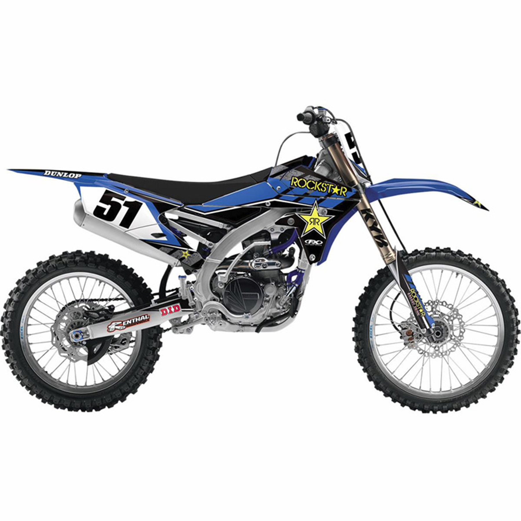 Factory Effex FX 2016 Rockstar Shroud and Airbox Graphic Kit - Part Number 19-14212
