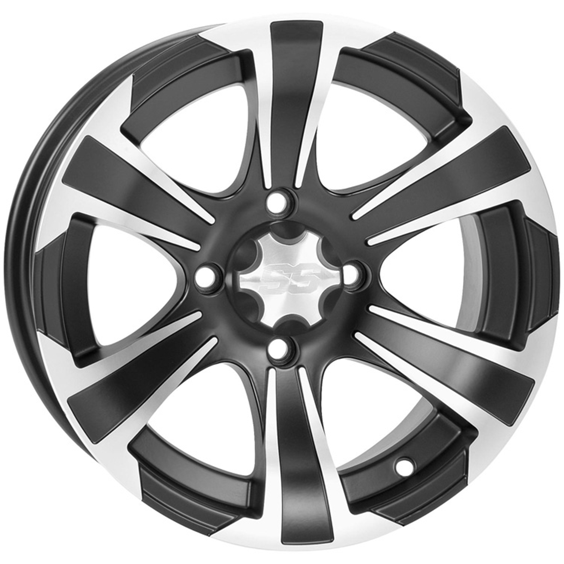 ITP SS Alloy SS312 Black with Machined Finish - 14x6 (Part #1428454536B)