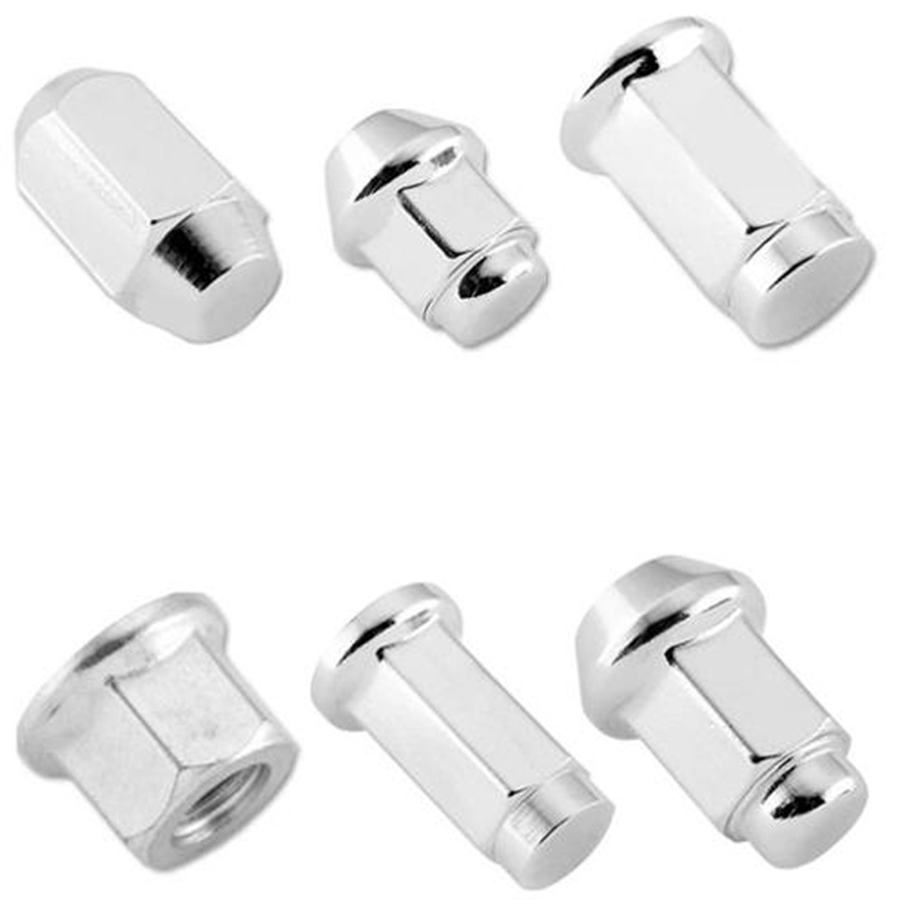 ITP ALUG17BX 10mm x 1.50 Tapered Chrome Lug Nut Set of 16