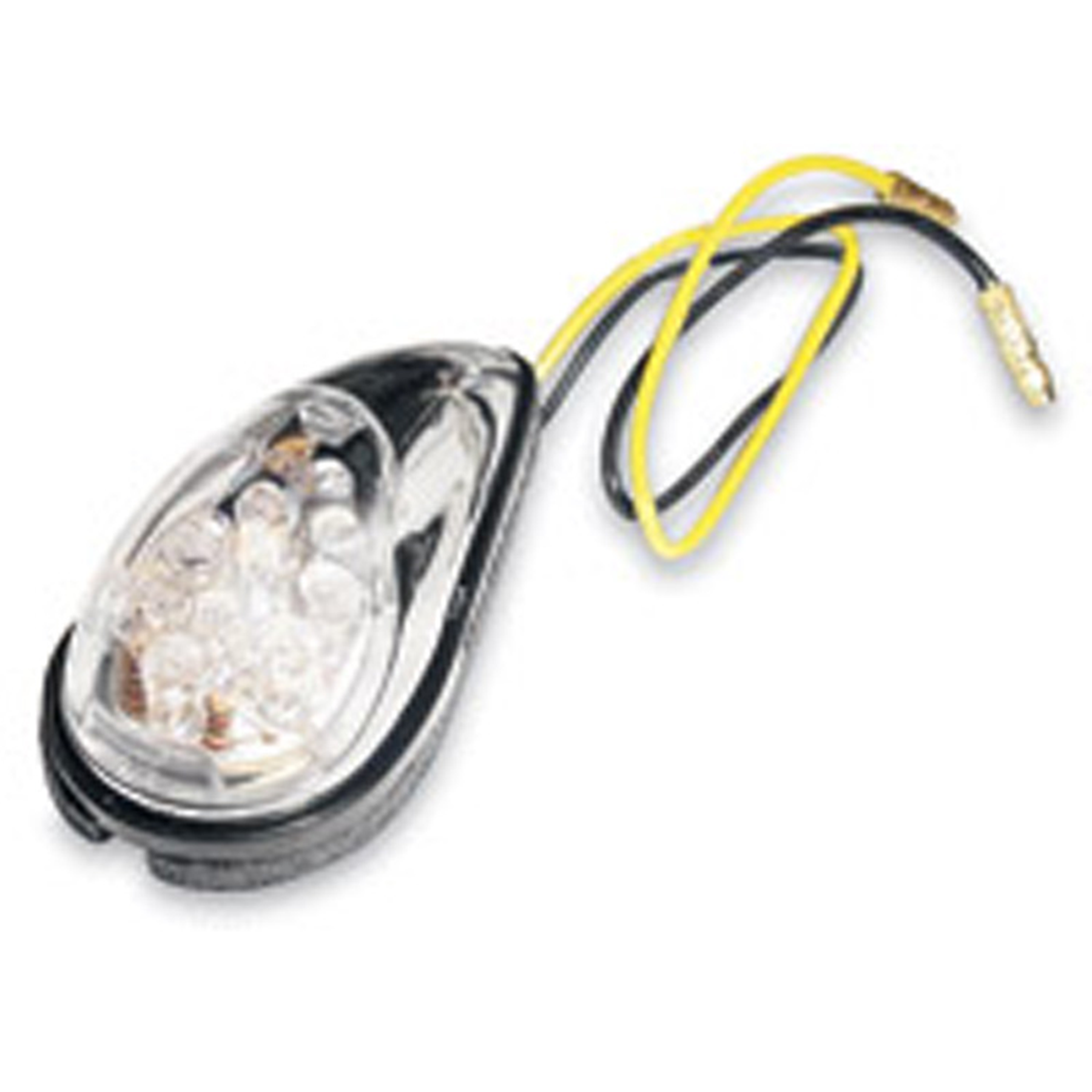 K&S LED Ultra Mini-Flush Mount Marker Lights, Chrome (10 LEDs) - Part Number 25-8952
