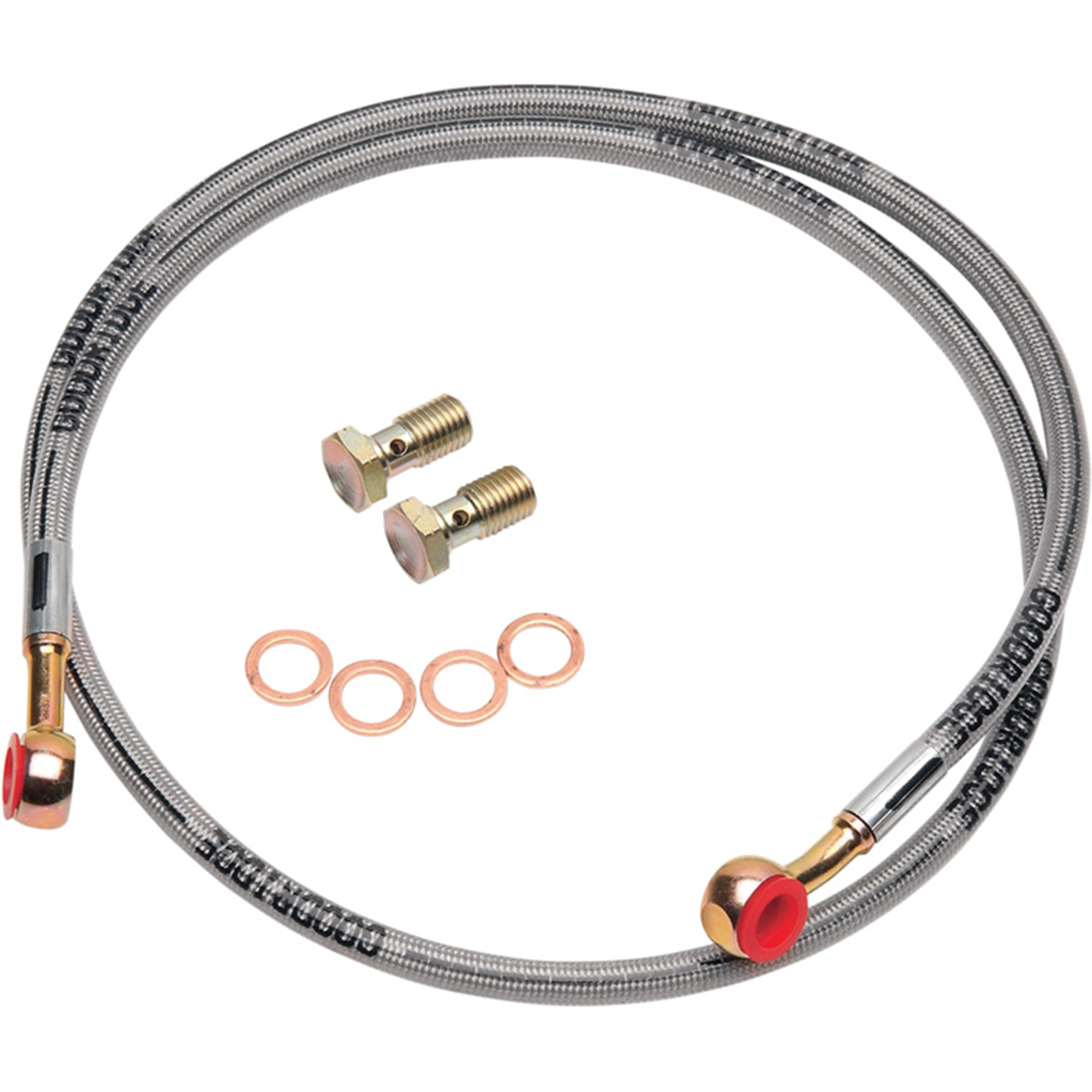 Goodridge Rear Brake Line Kit SU2836-1RC for Enhanced Brake Performance