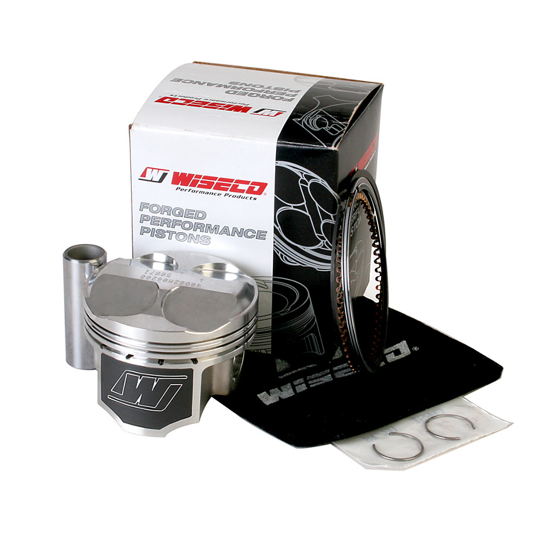 Wiseco Kawasaki 2008-2011 EX250 Ninja 12.5:1 Compression Ratio Piston - Part #40062M06200