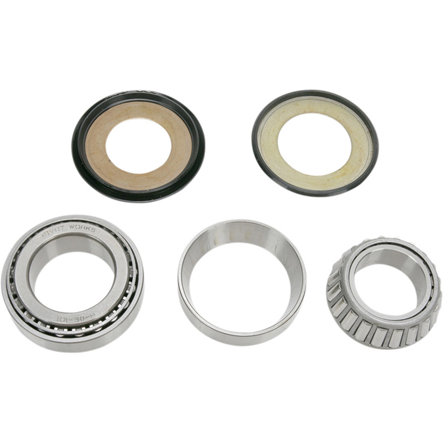 Pivot Works Steering Stem Bearing Kit for Honda Bikes – Part Number PWSSK-H02-021