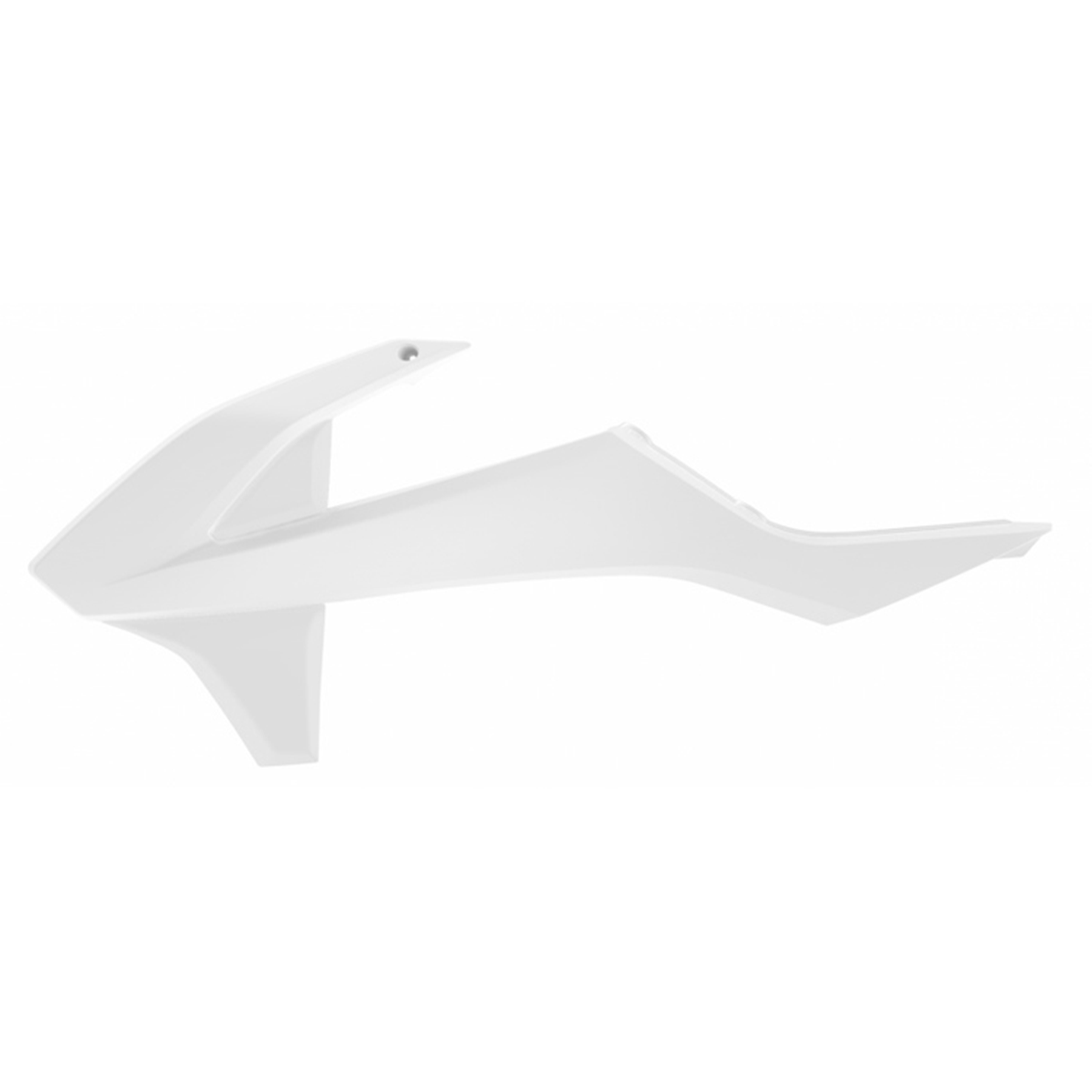 POLISPORT Radiator Scoops for KTM – White, Part Number 8417900002