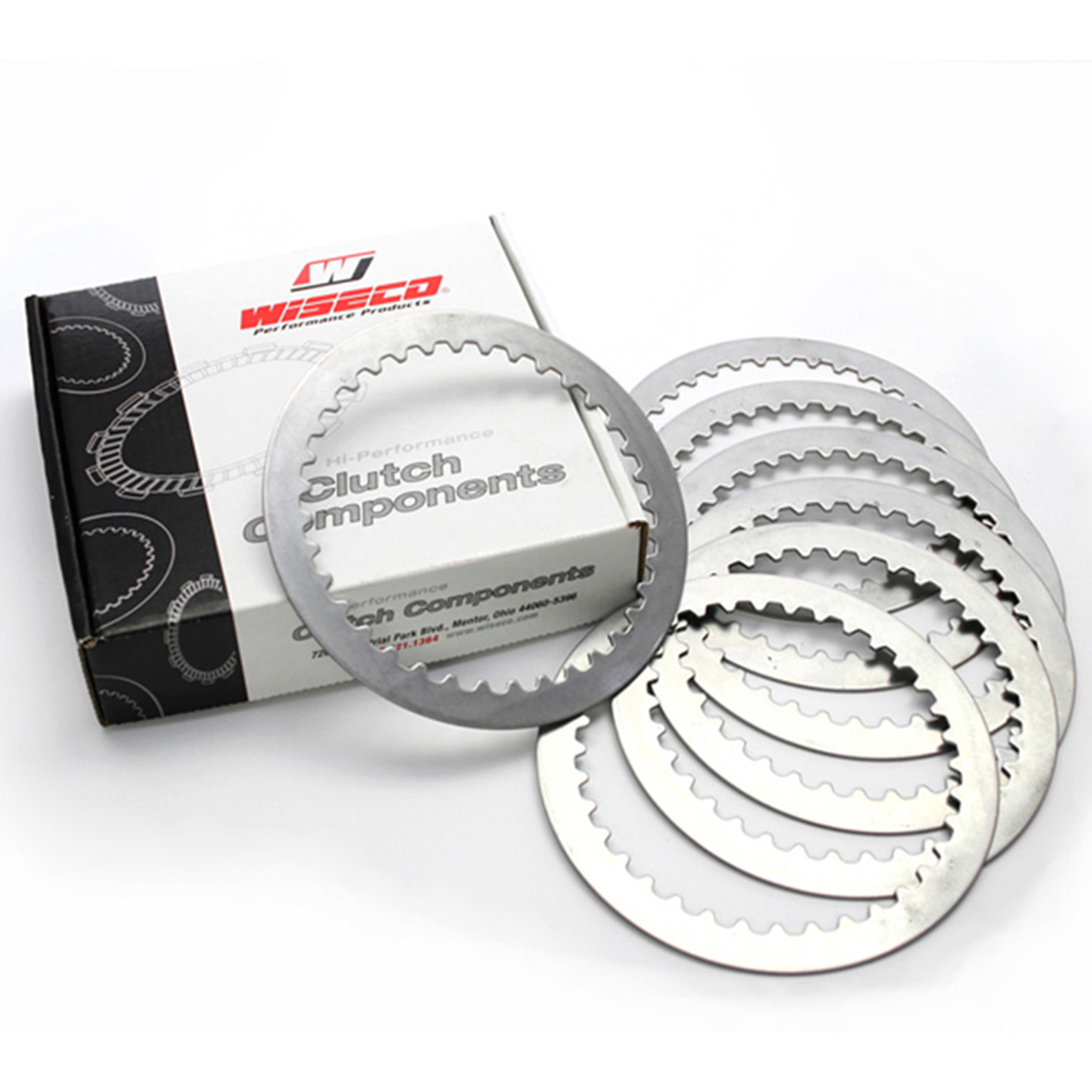 Wiseco Clutch Plate Kit - 7 Steel WPPS004 for Optimal Transmission Performance