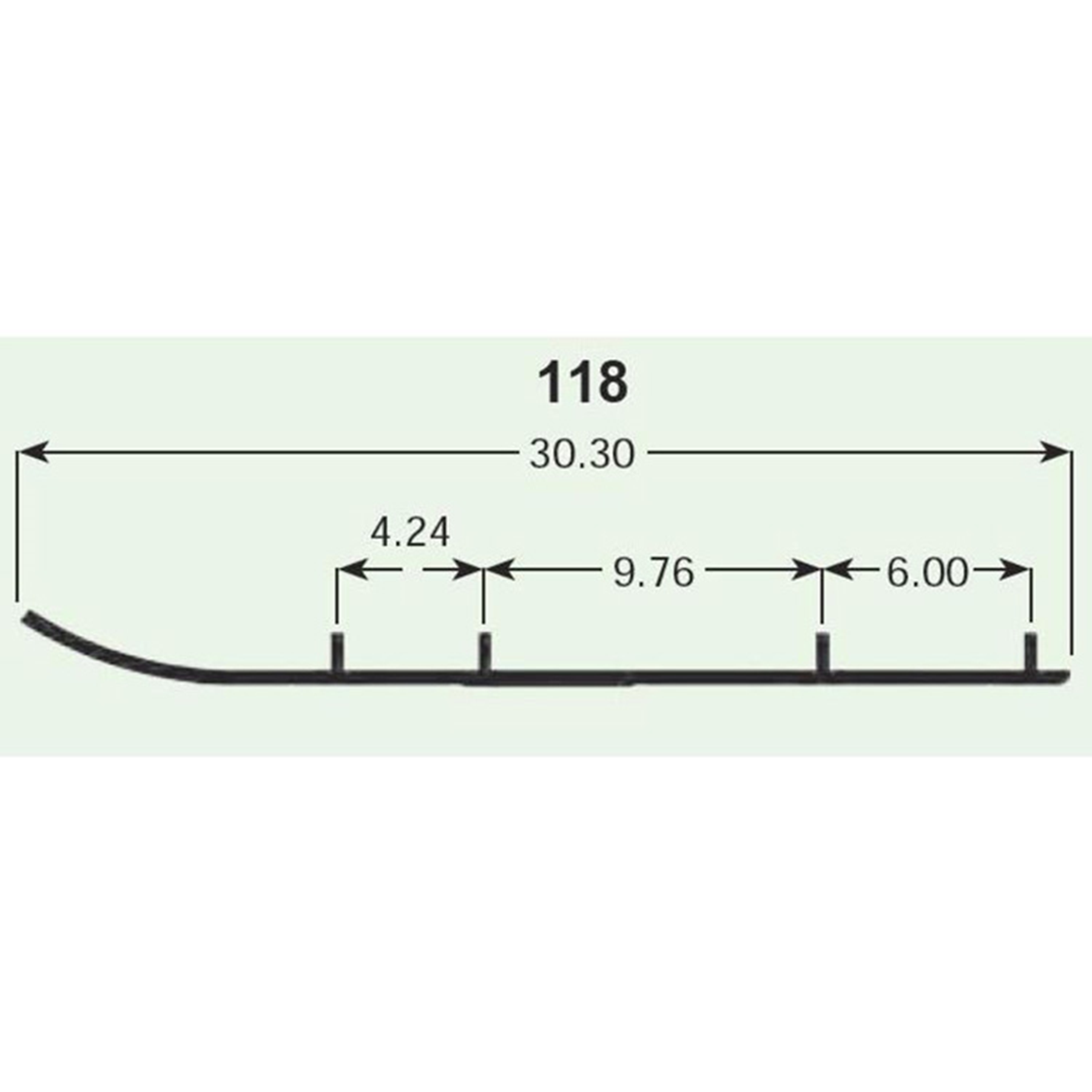 SPI Defender Hardweld Runners for Arctic Cat – Part Number WB-000-118