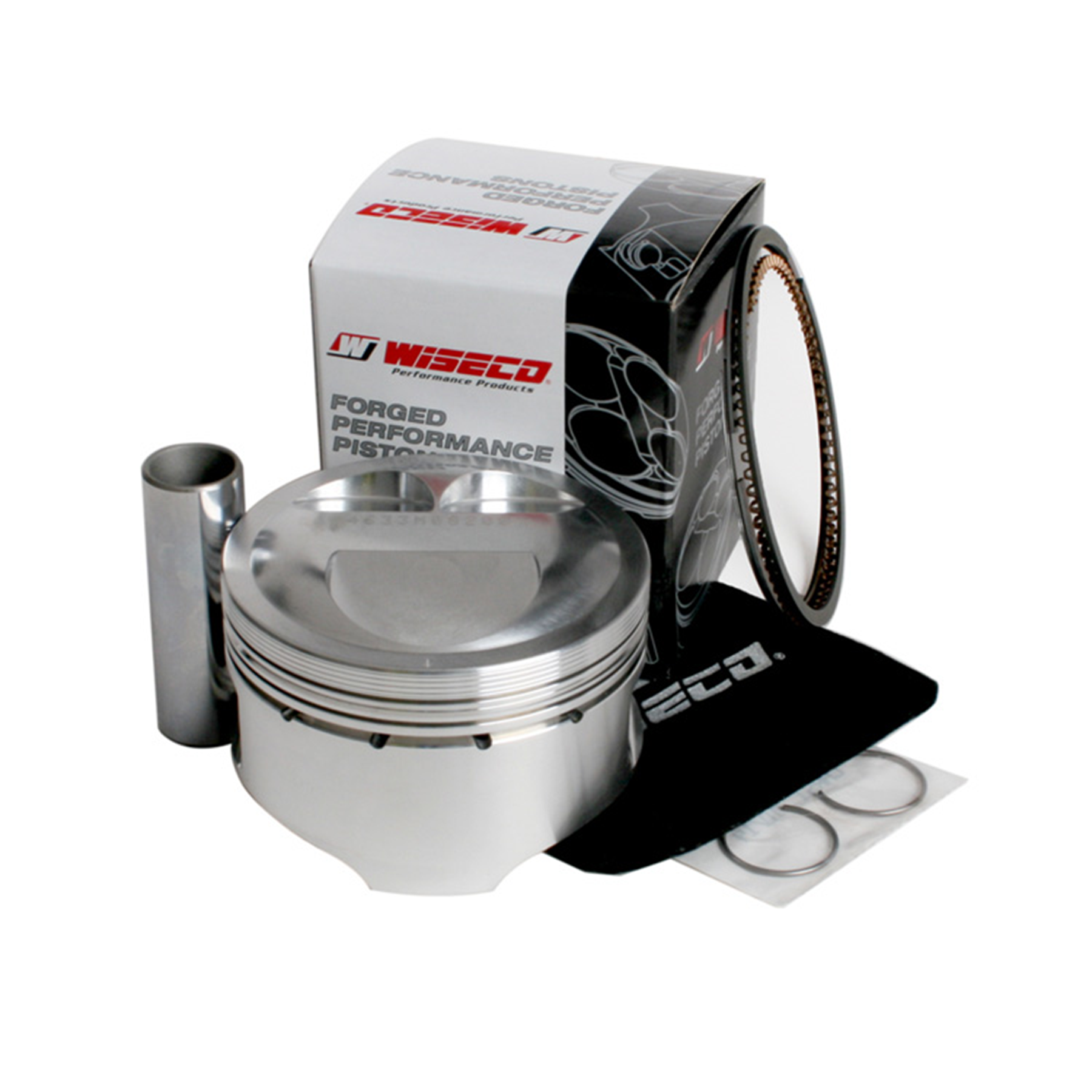 WiseCo Honda Hawk 650 82mm Piston (Part Number 4633M08200) - Reliable Engine Component