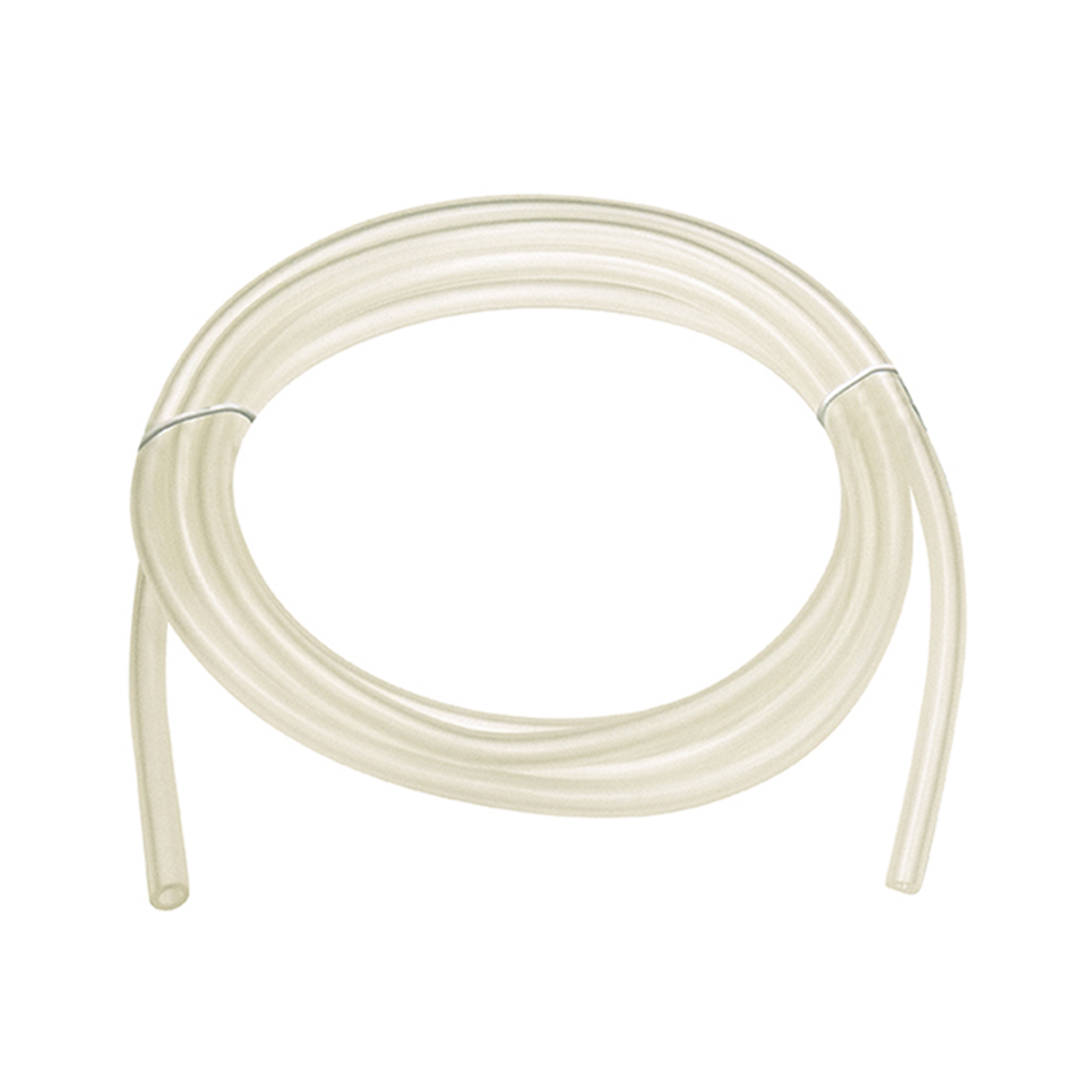 SPI Clear PVC Fuel Line 1/8 inch ID, 5-foot Roll - Durable and Flexible Fuel Tubing