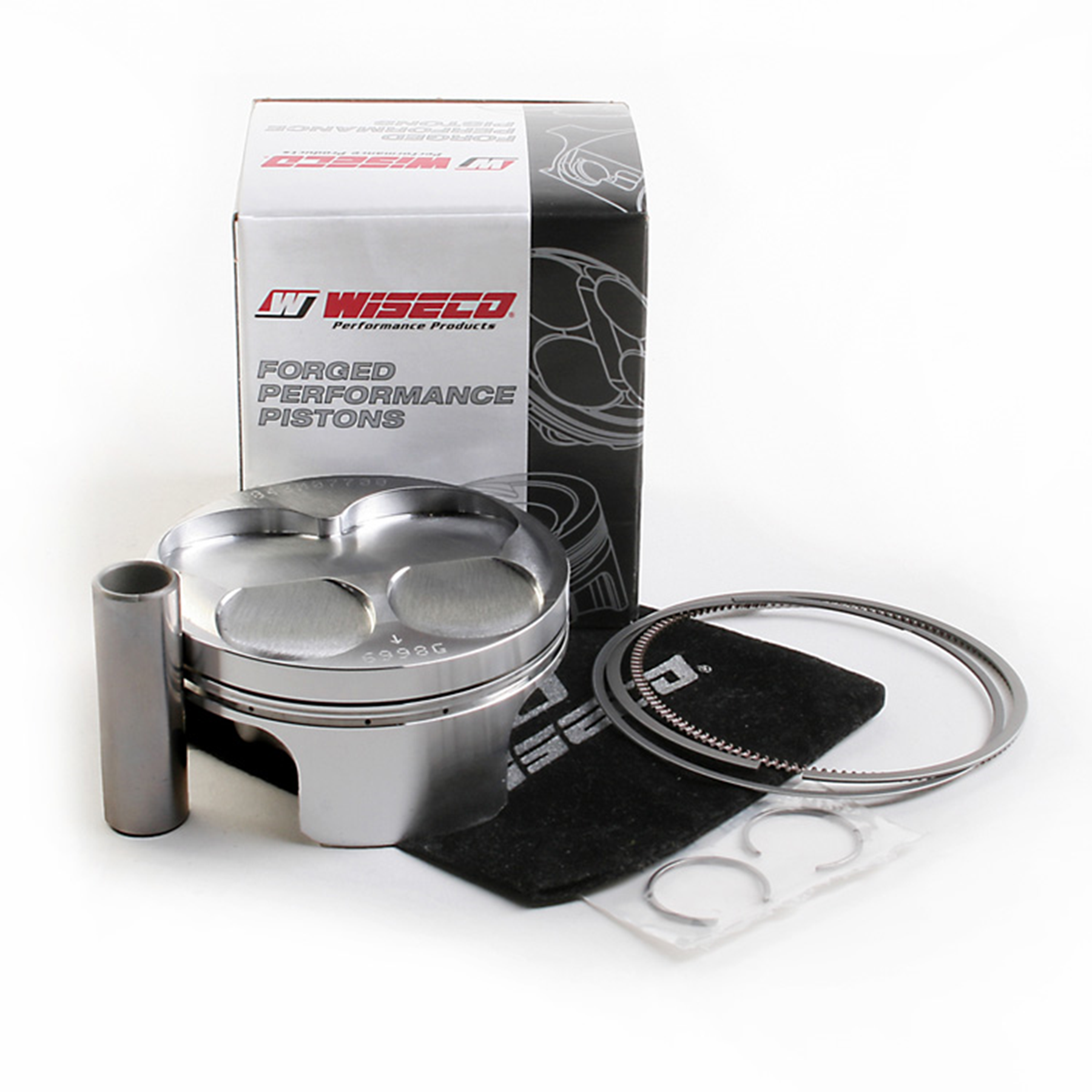 WiseCo 4843M07700 High-Performance Piston for Kawasaki KX250F and Suzuki RMZ250