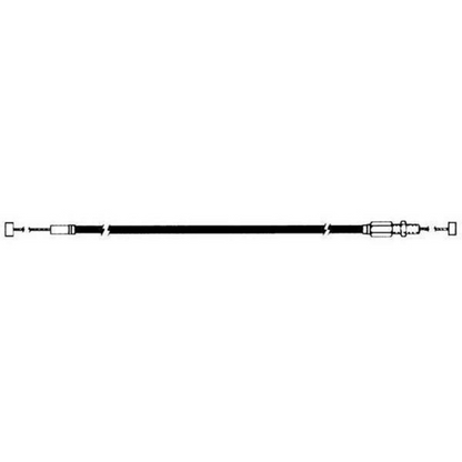 Bronco Throttle Cable 102-375