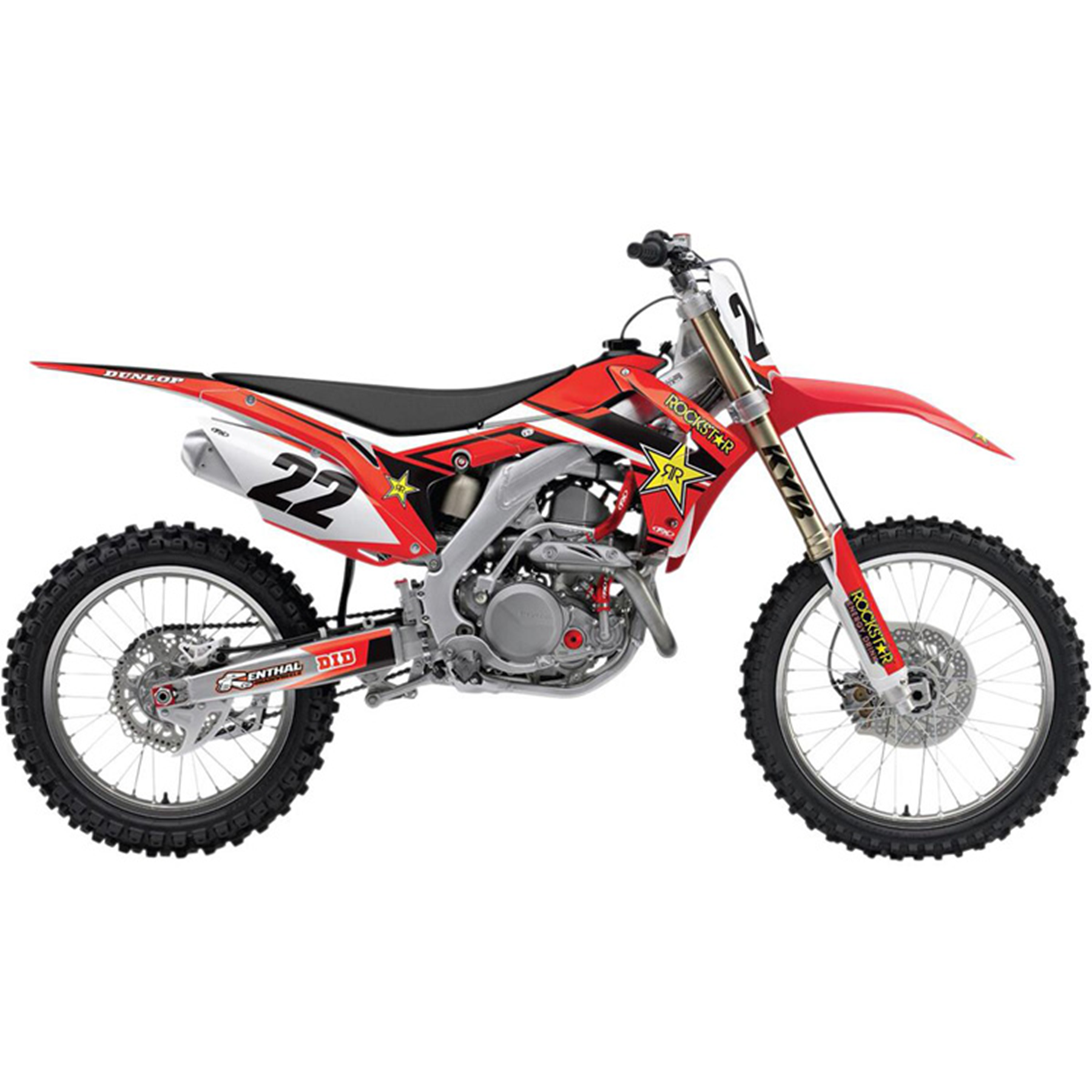 Factory Effex FX 2016 Rockstar Shroud and Airbox Graphic Kit (Part No. 19-14526)
