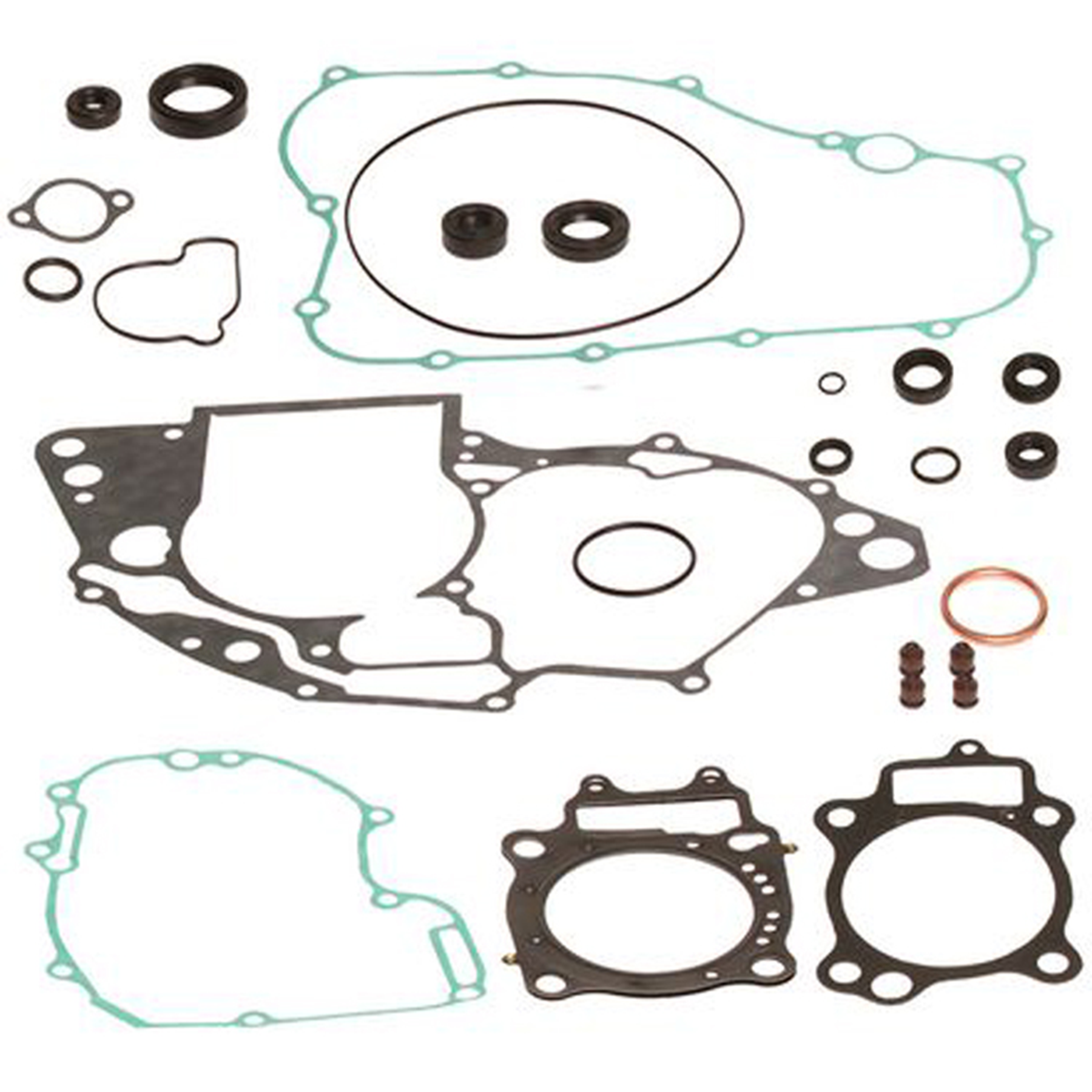 PROX Complete Gasket Set for Yamaha YFM660F Grizzly 2002-2008 and Rhino 660 - Part Number 34.2661