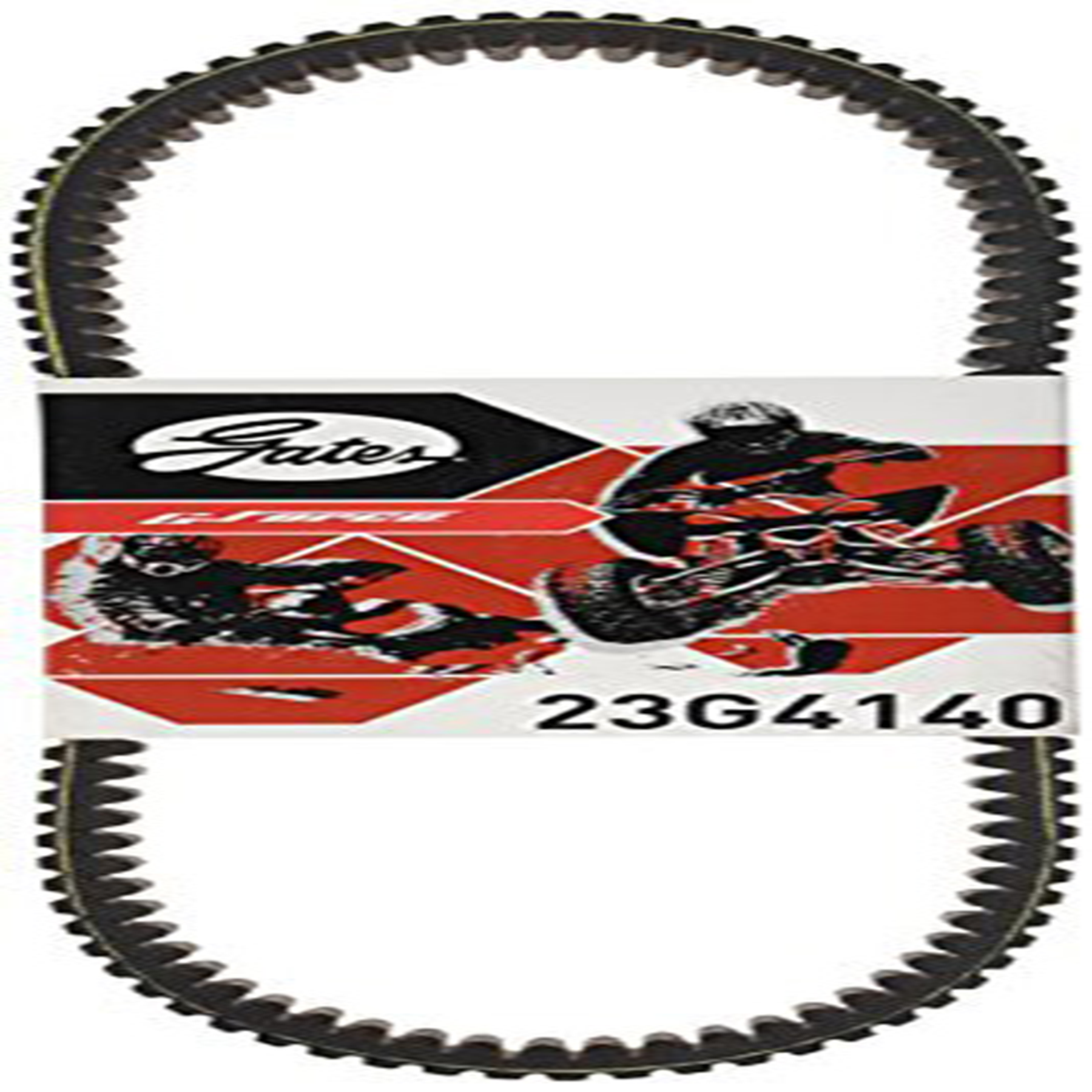 Gates G-Force Drive Belt 23G4140 for Heavy-Duty Power Transmission