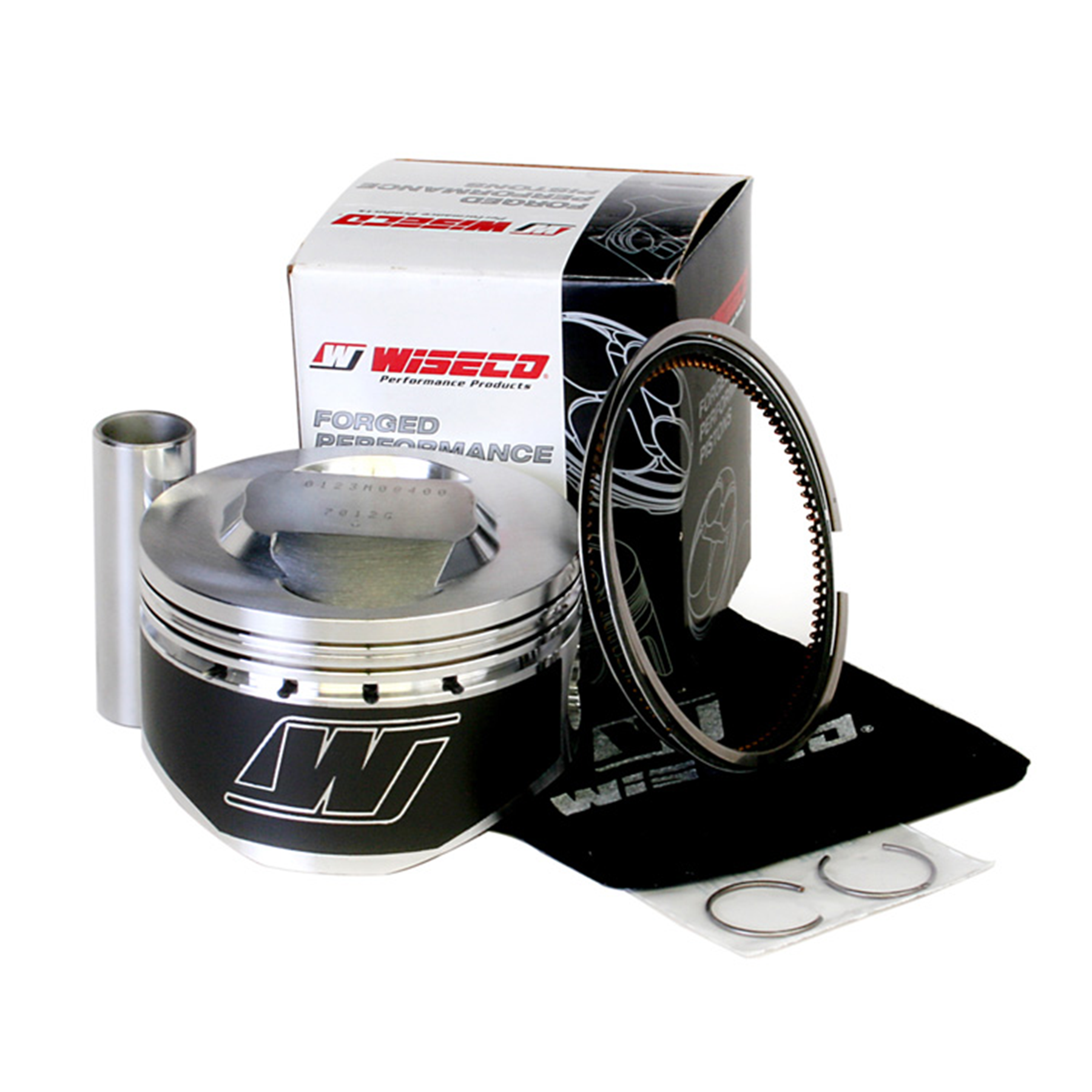 Wiseco YFM350 Warrior/Raptor 1987-2013 12:1 Compression Ratio Piston Kit - Part #40123M08400