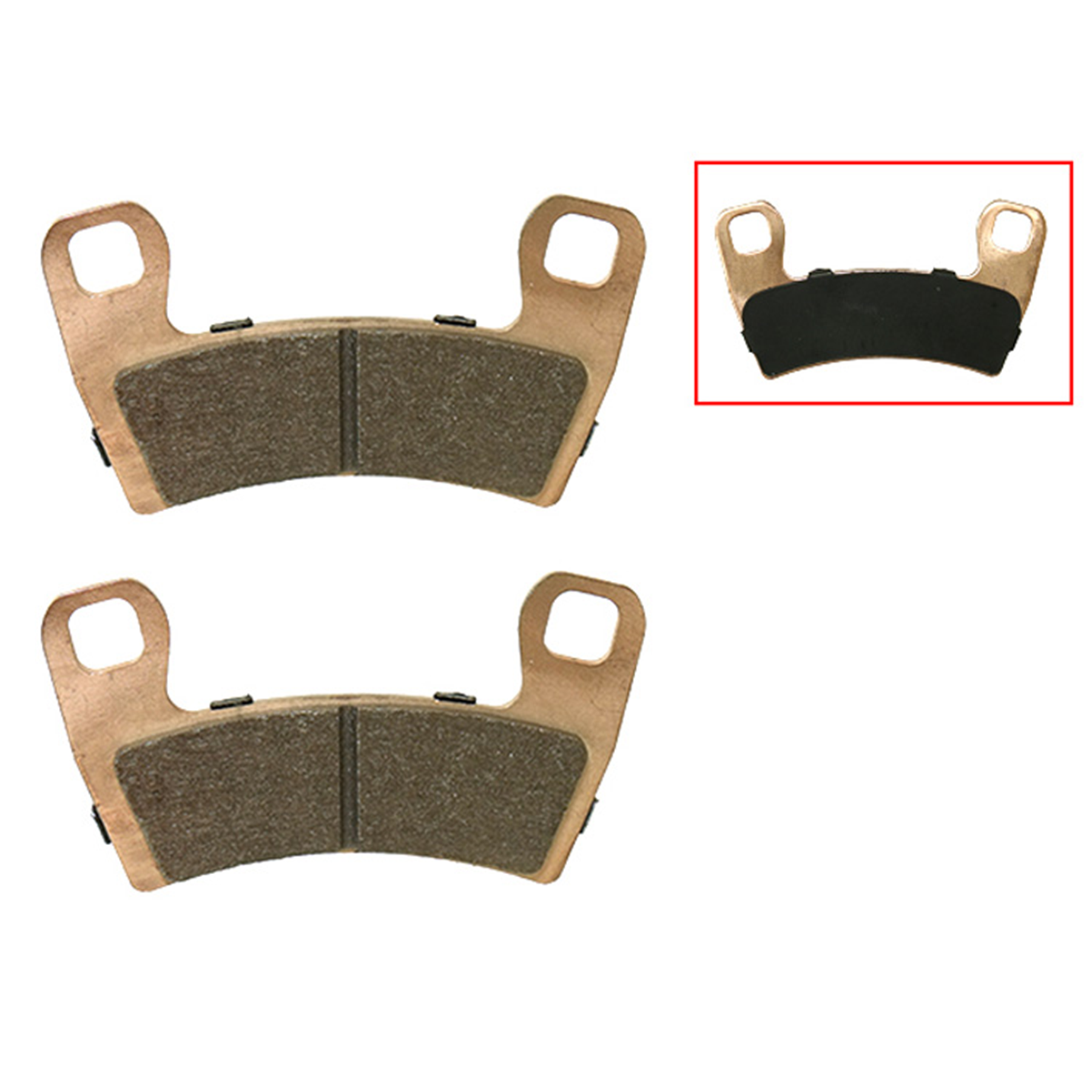 Wildboar Full Metal Brake Pad - Part Number AT-05278F
