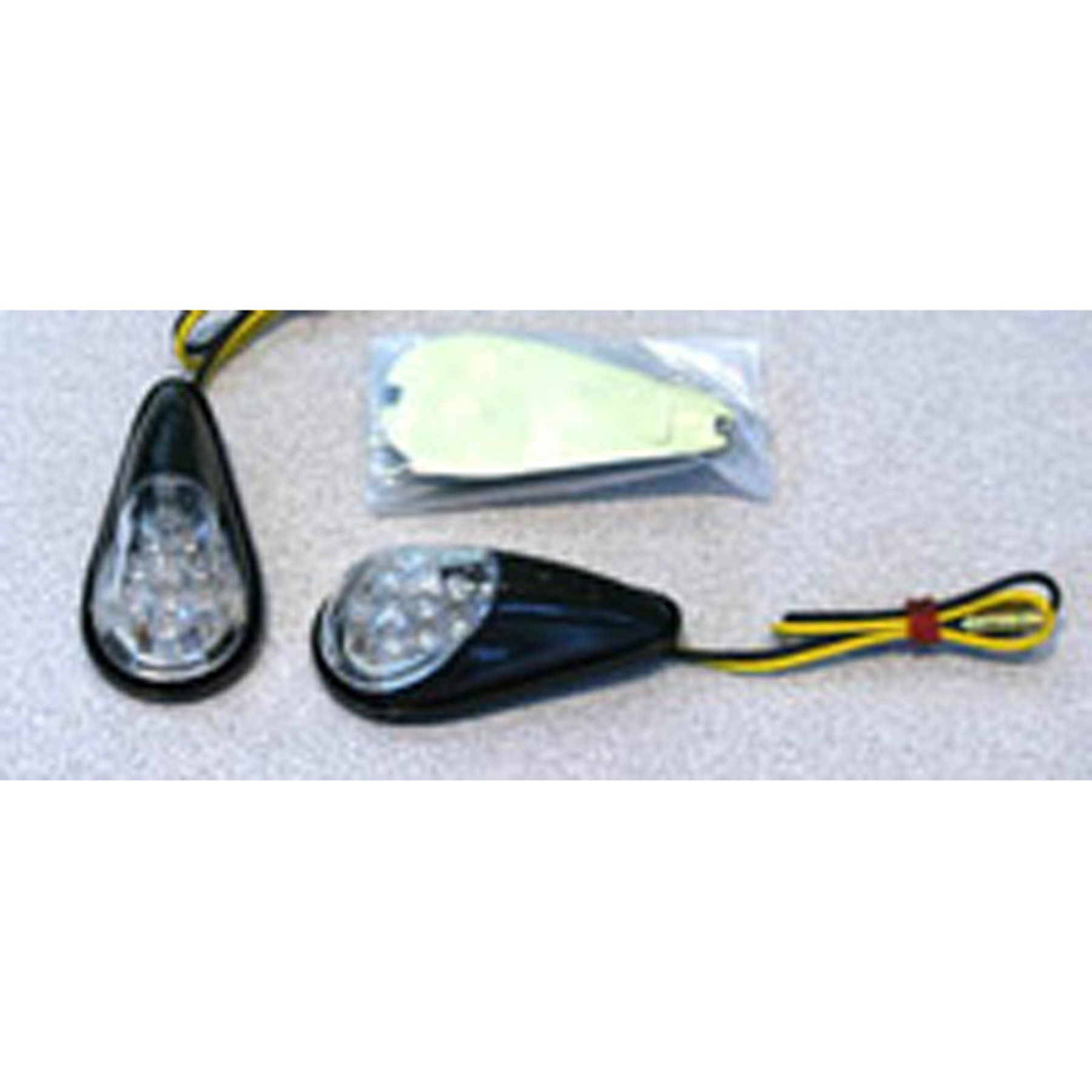 K&S LED Ultra Mini-Flush Mount Marker Lights, Black (10 LEDs) - Part Number 25-8950