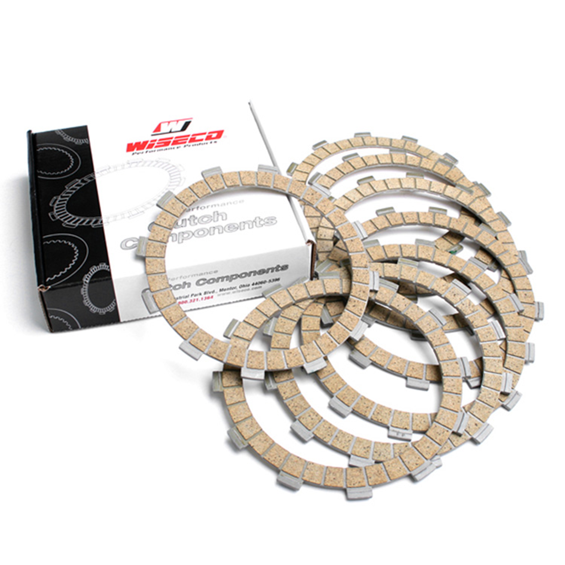 WiseCo Clutch Plate Kit - 7 Alloy WPPA006 for Reliable Performance