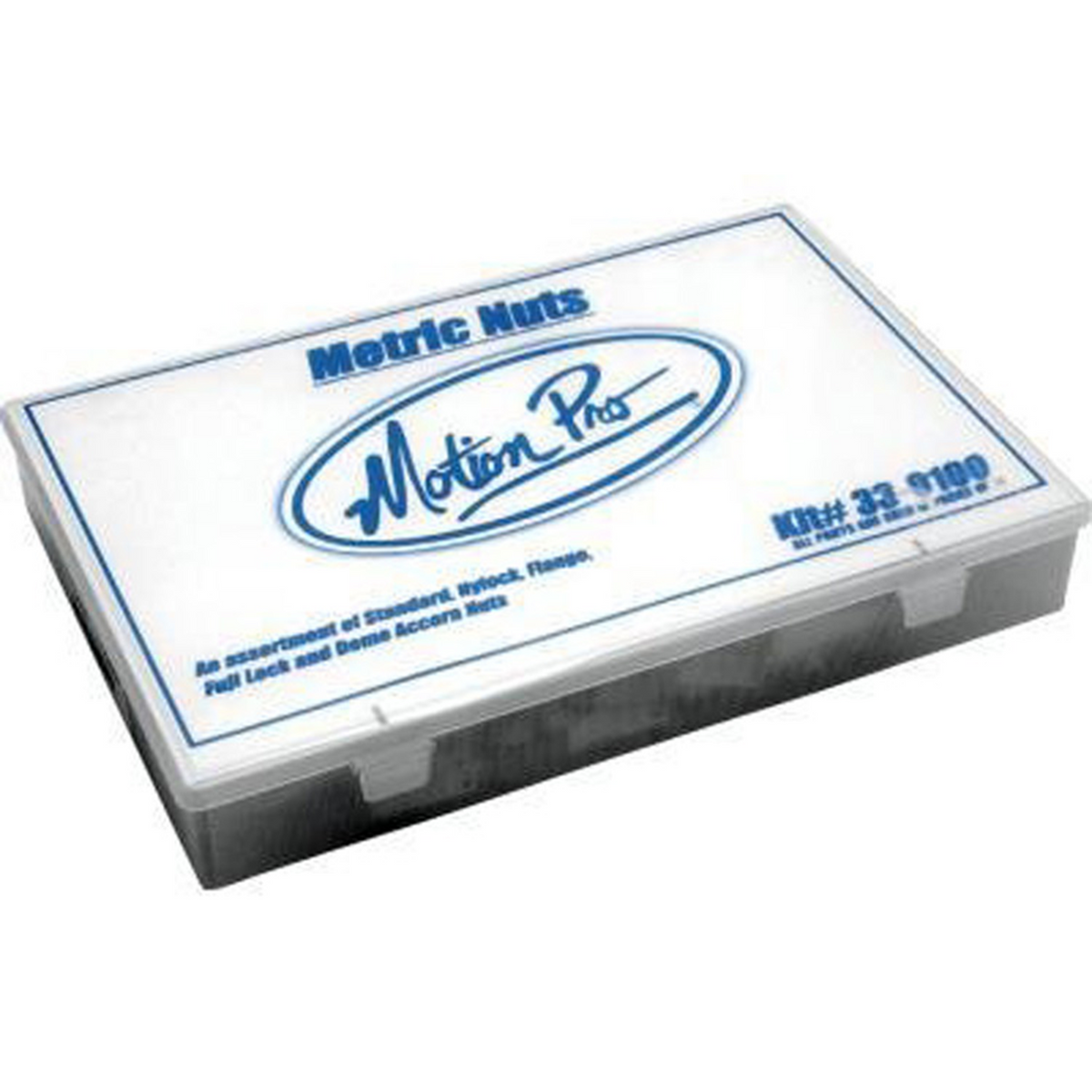 Motion Pro 30-0210 Nylock Nut, 10mm Thread, 14mm Hex Pack of 10