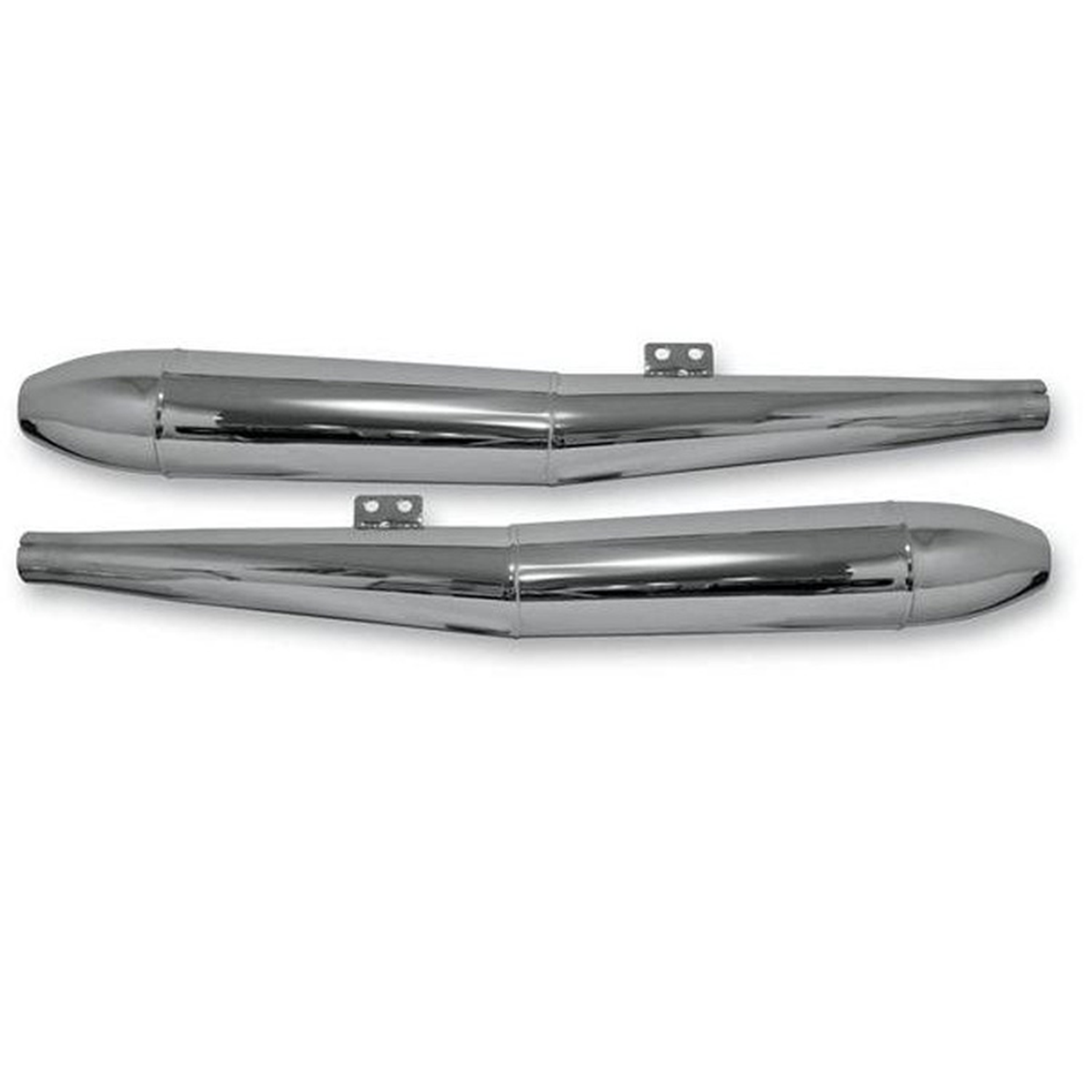 EMGO MUFLR BMW Left Chrome Fender for R50, R60, R75/ R75/5 Models - Part 80-84066