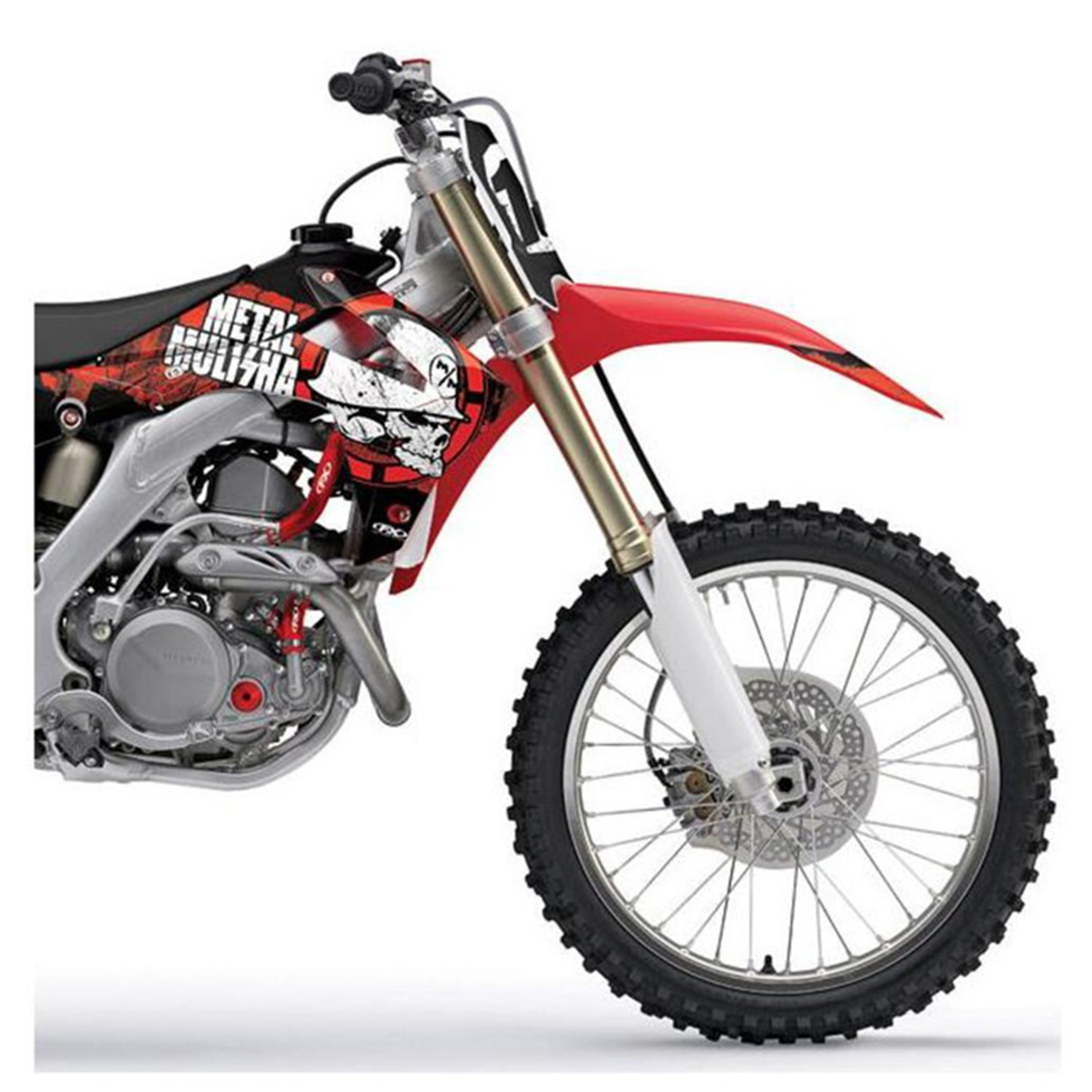 Factory Effex FX 2015 Metal Mulisha Shroud and Airbox Graphic Kit - Part Number 18-11228
