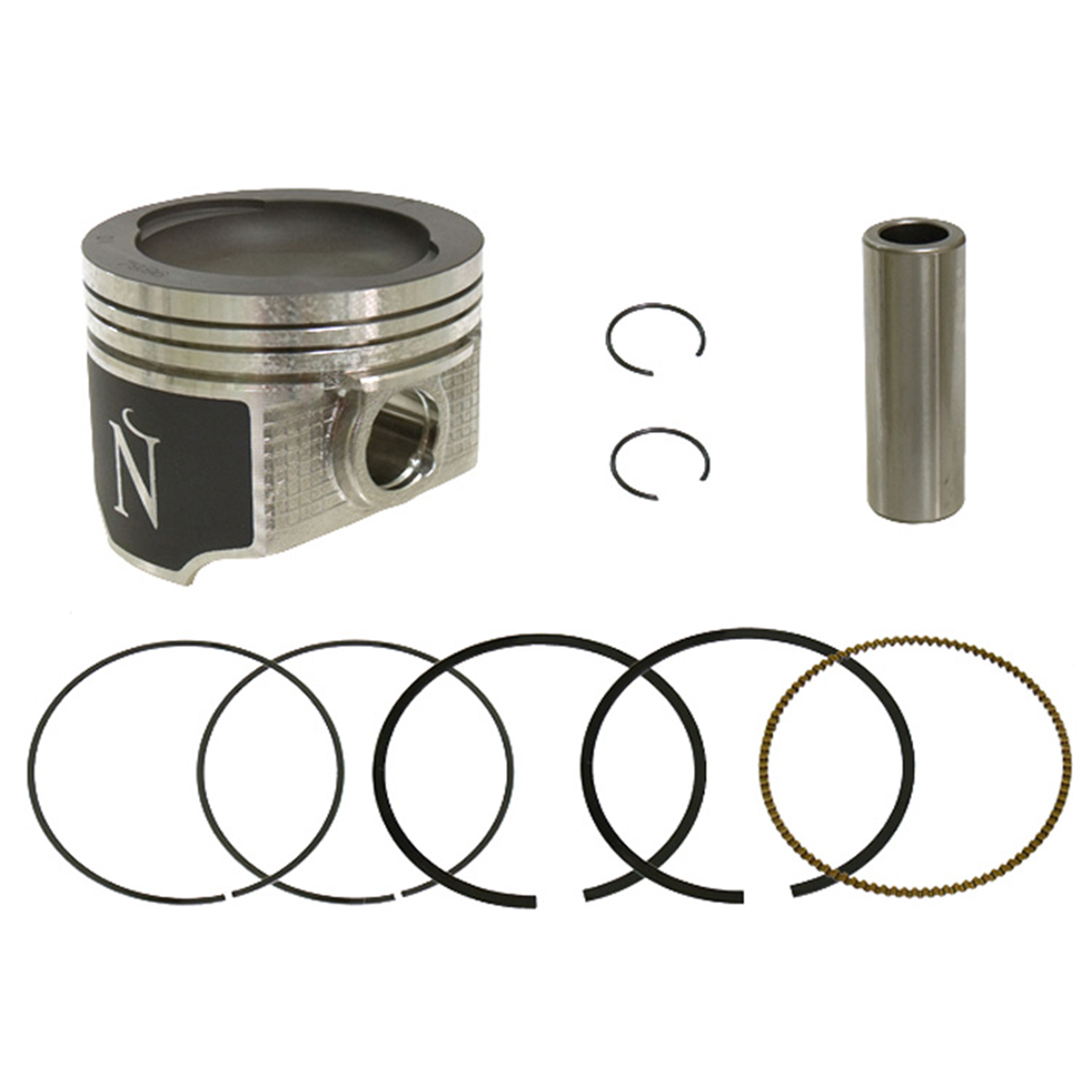 NAMURA NA-50070-C Piston Kit with +0.02mm Oversize for Enhanced Engine Performance