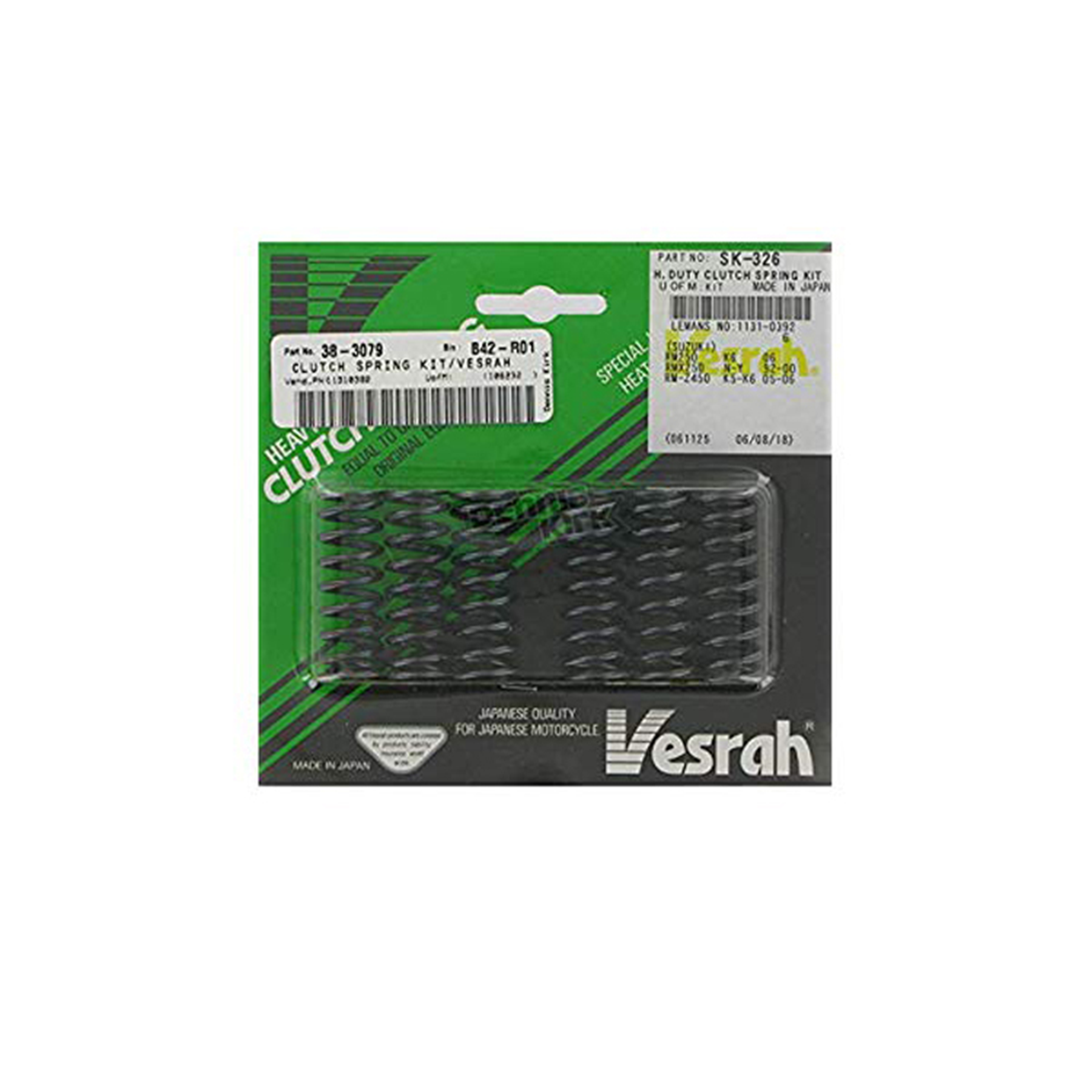 VESRAH Clutch Spring Set SK-268 – Reliable Replacement for Automotive Clutch Systems