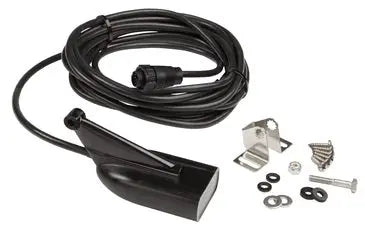 Lowrance 83/200/455/800 kHz HDI Transom Mount Transducer with 9-Pin Connector – Model 000-12728-001