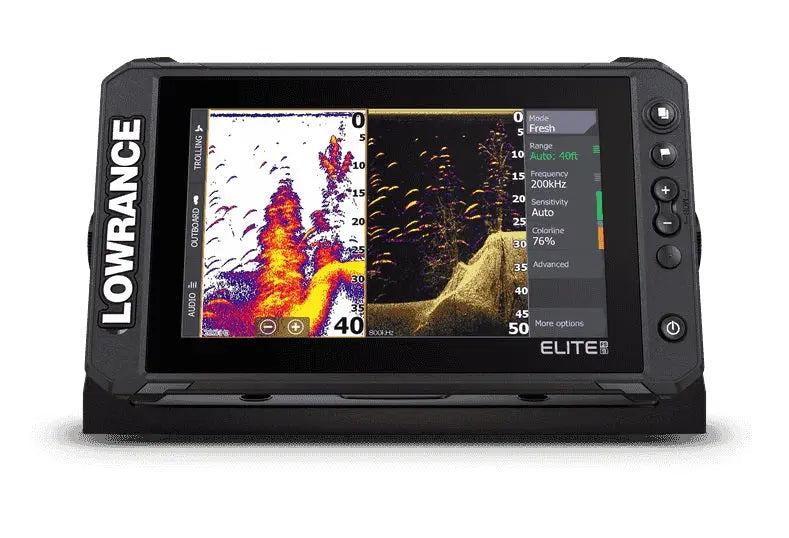 Lowrance Elite FS 9 Fishfinder with Active Imaging 3-in-1 Transducer and C-Map Contour+ Charts