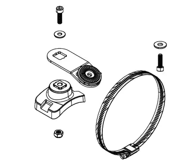 Lowrance Trolling Motor Shaft Mount for Active Target Scout View - Part 000-15772-001