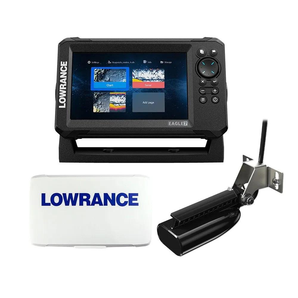 Lowrance Eagle 7 SplitShot HD Fish Finder with Suncover, 000-16658-001