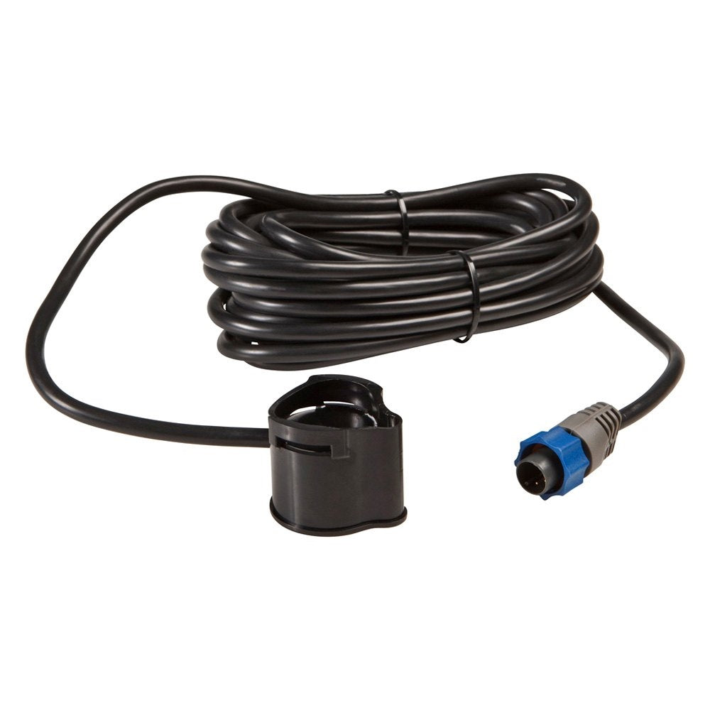 Lowrance PD-WBL Puck Transducer with Blue Connector for HDS and LCX Series