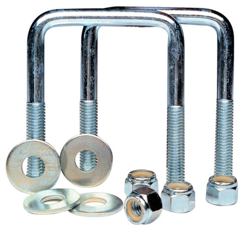 TIE DOWN ENG U-Bolt (1/2-13) 2-1/8" x 4" Square - Model 86204