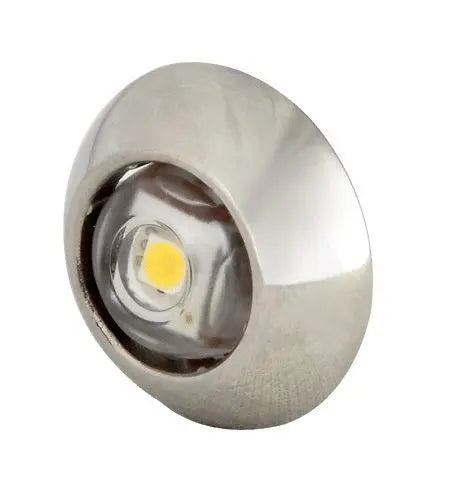 Lumitec Exuma Courtesy and Accent Light Red LED Polished Stainless Steel Model 101051