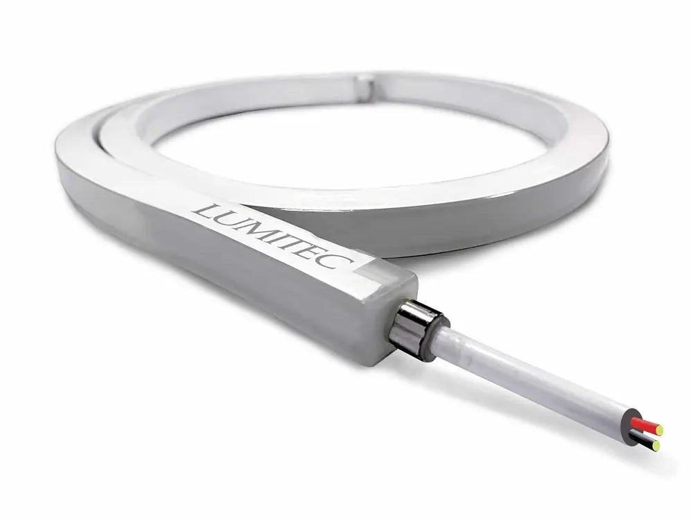 Lumitec Moray Flex Strip Light RGBW 9ft 10-14vDC White Finish
