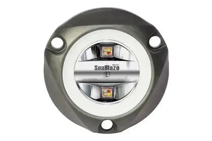 Lumitec Seablaze Mini Spectrum RGBW LED Underwater Light Anodized Aluminum 12/24v