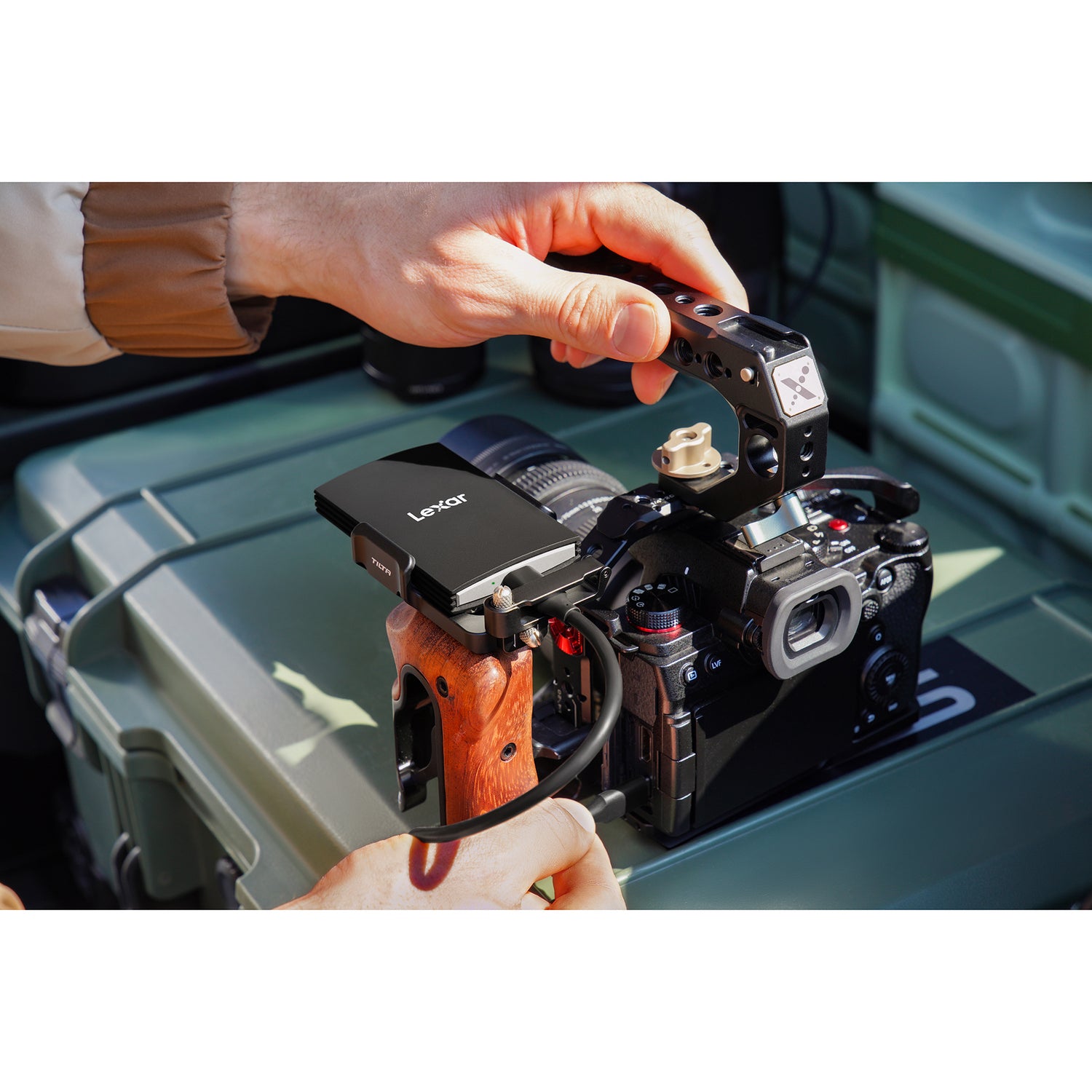LEXAR Armor 700 4TB SSD - Rugged USB 3.2 Gen 2x2 External Drive with IP66 Water and Dust Resistance